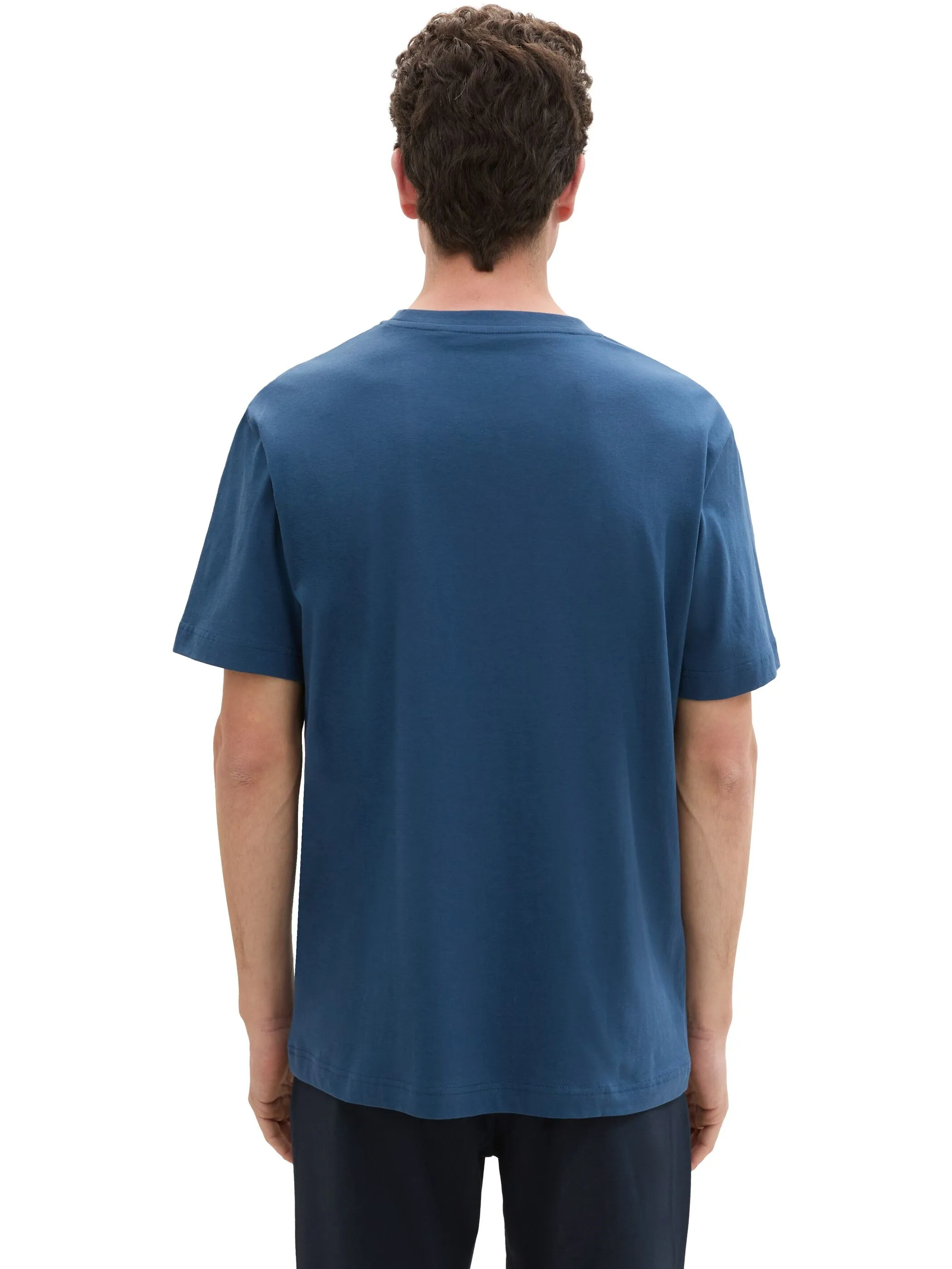 Tom Tailor 1043276 t-shirt with print Blau 898849 26779 2