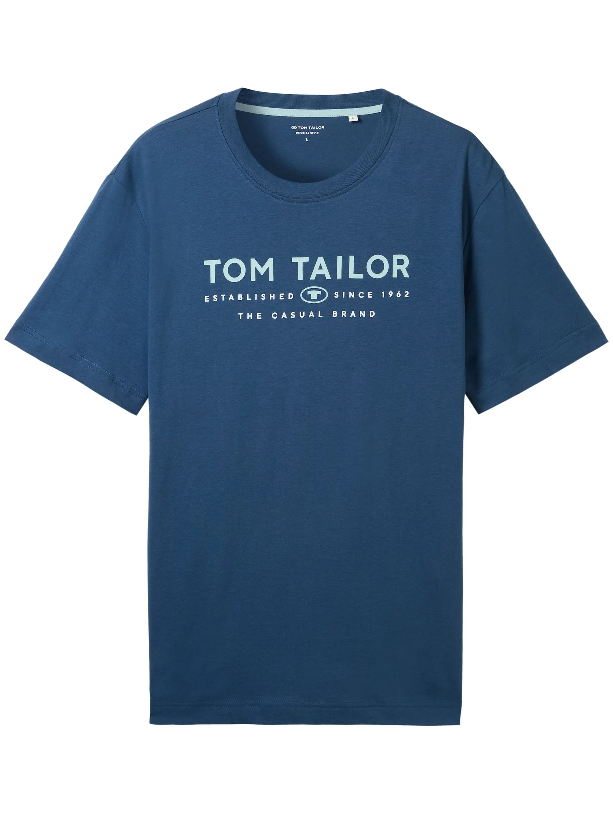 Tom Tailor 1043276 t-shirt with print Blau 898849 26779 1