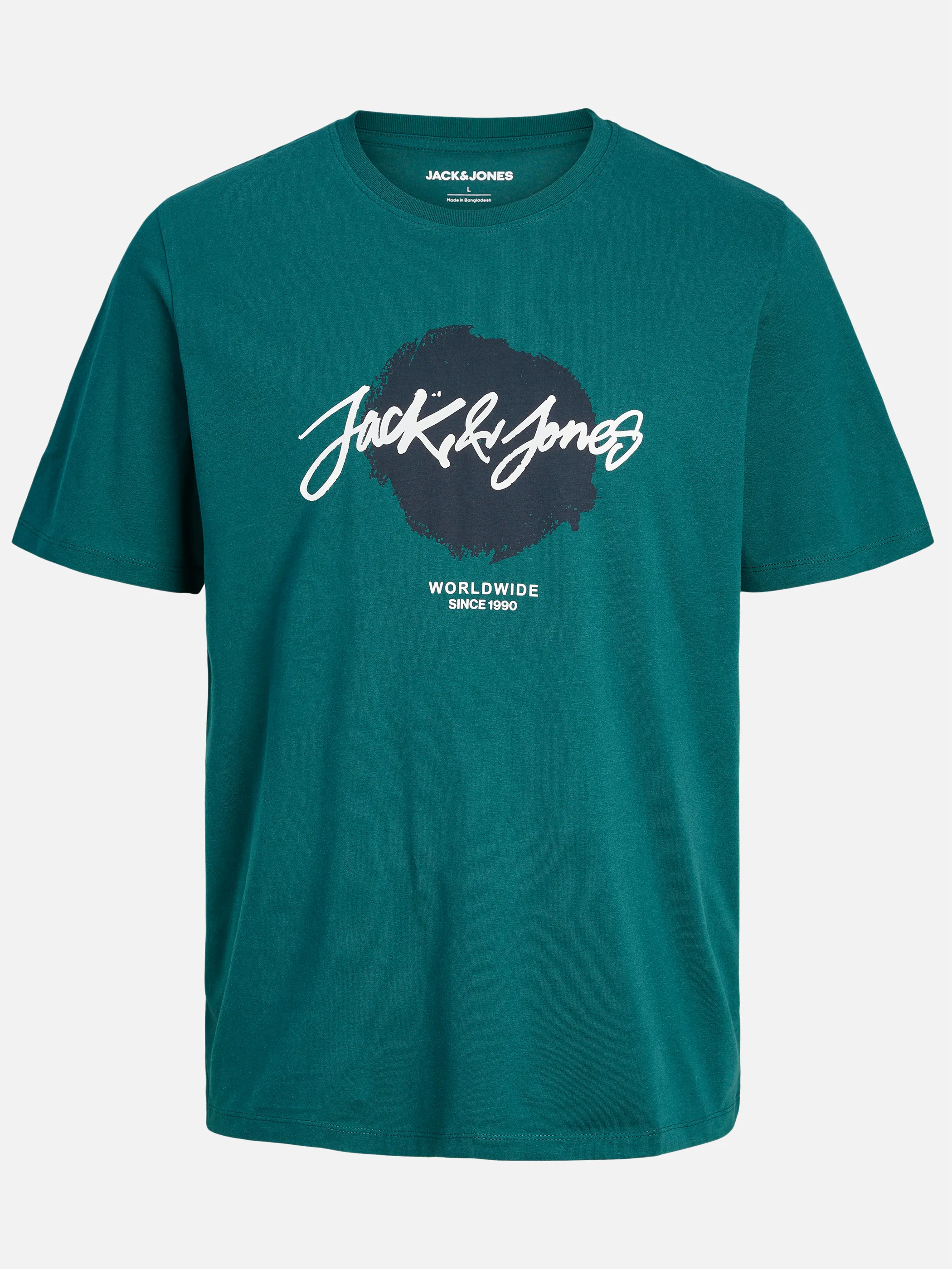 Jack Jones 12256774 JJTILEY TEE SS CREW N Grün 898090 176441 1