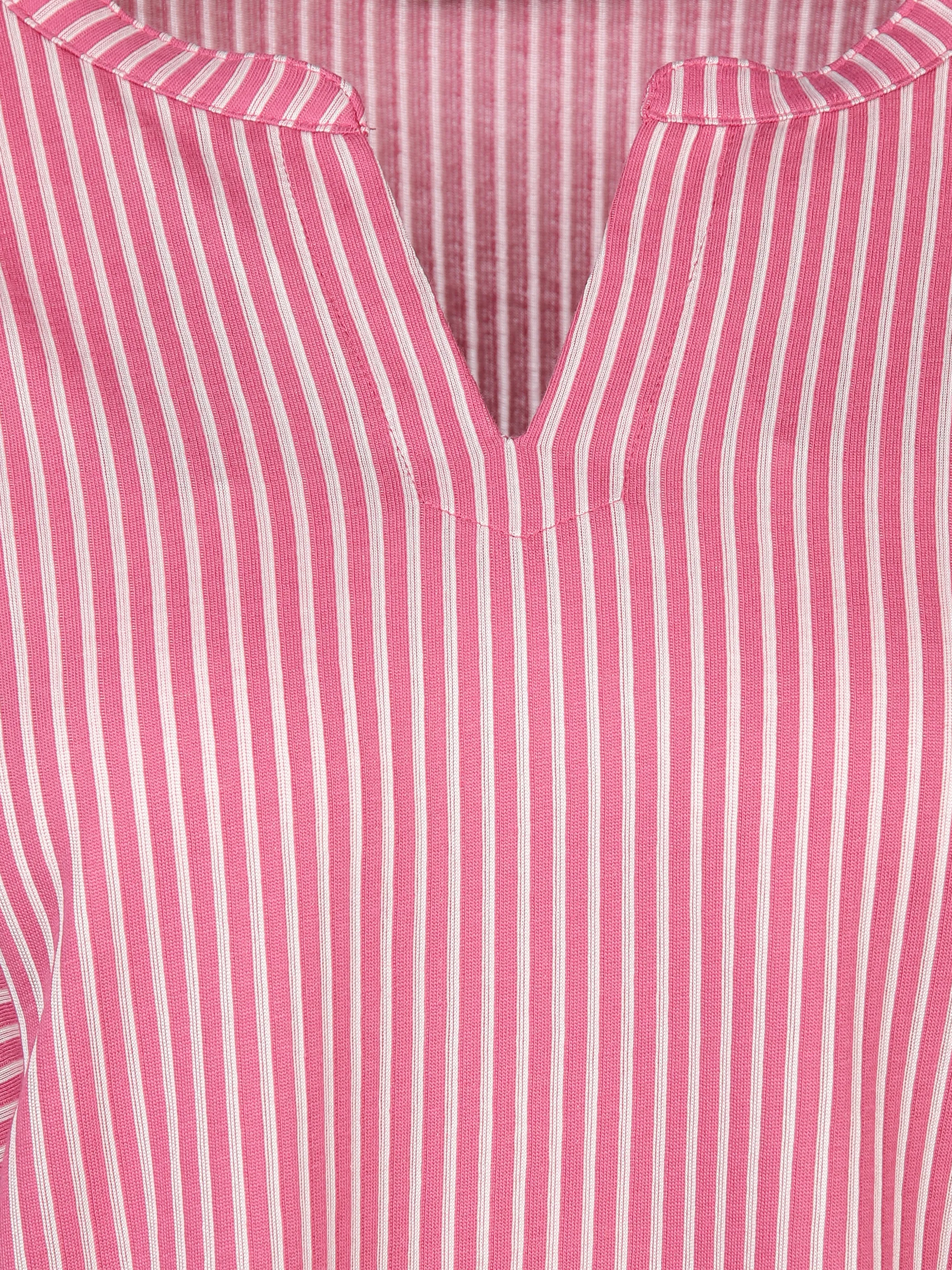 Tom Tailor 1040546 NOS T-shirt blouse vertical stripe Pink 898599 36137 3