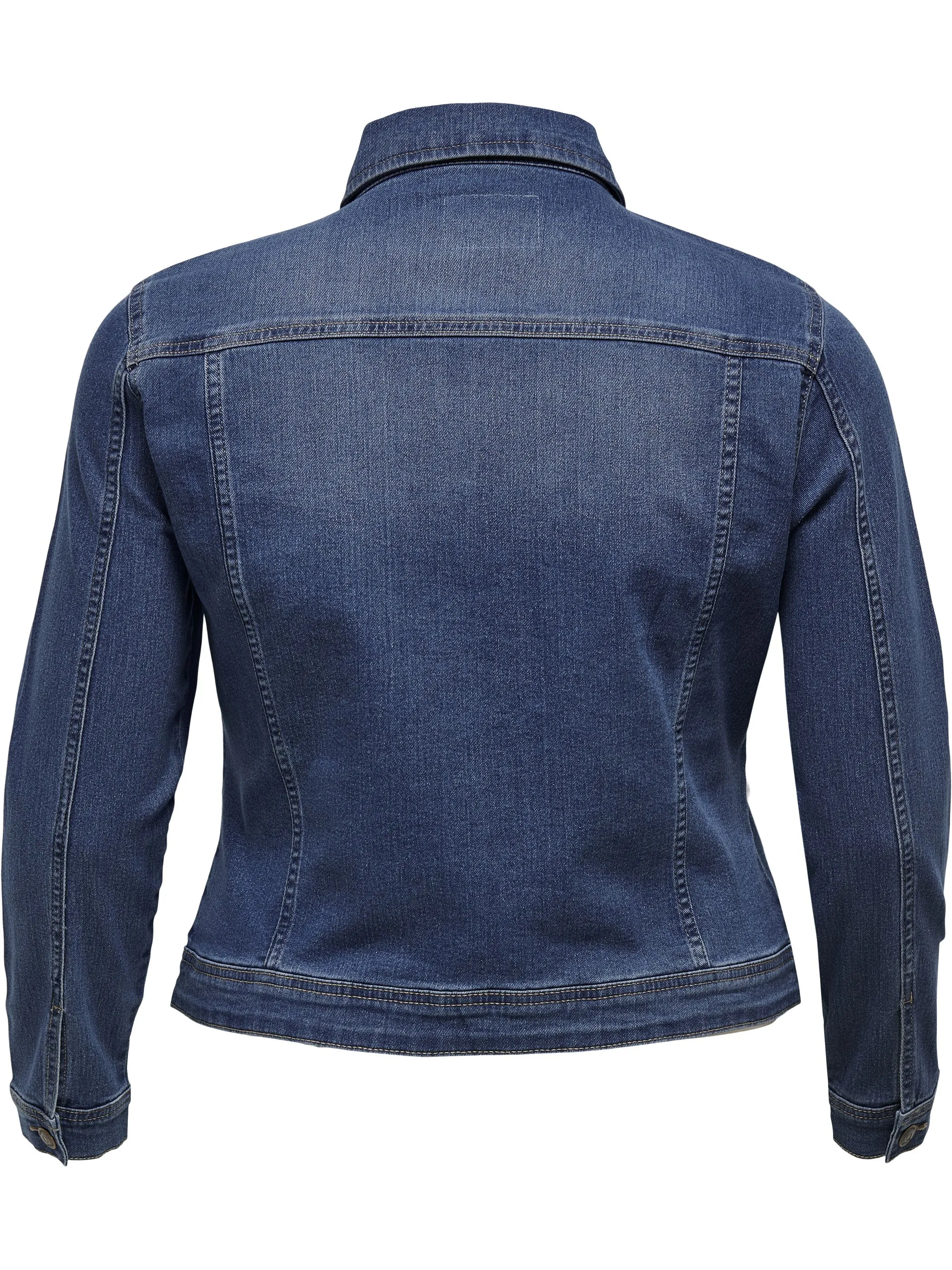 Only Carmakoma 15224741 CARWESPA DENIM JACKET Blau 904570 179695 2