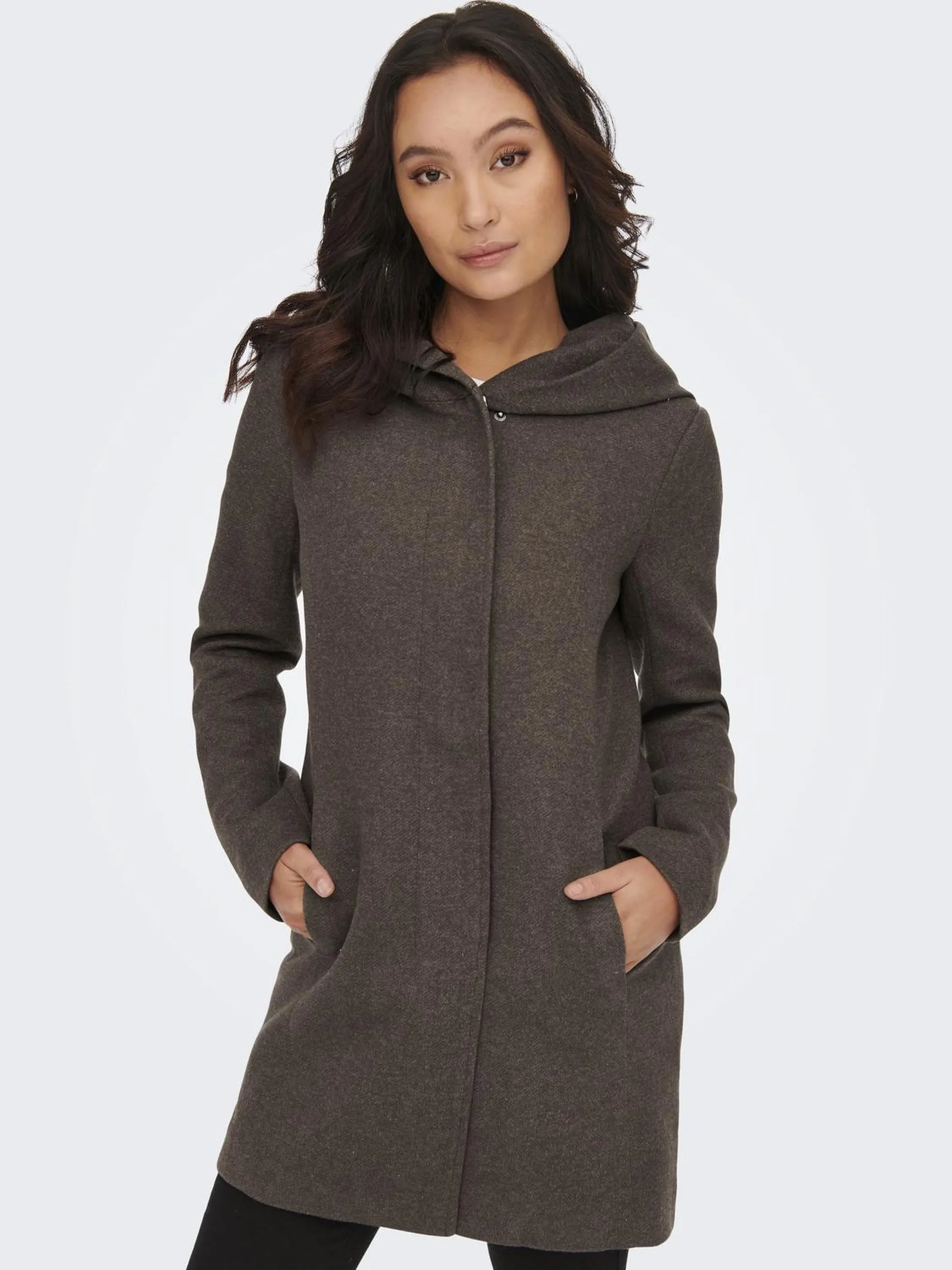 Only 15142911 onlSEDONA LIGHT COAT Braun 765104 282716001