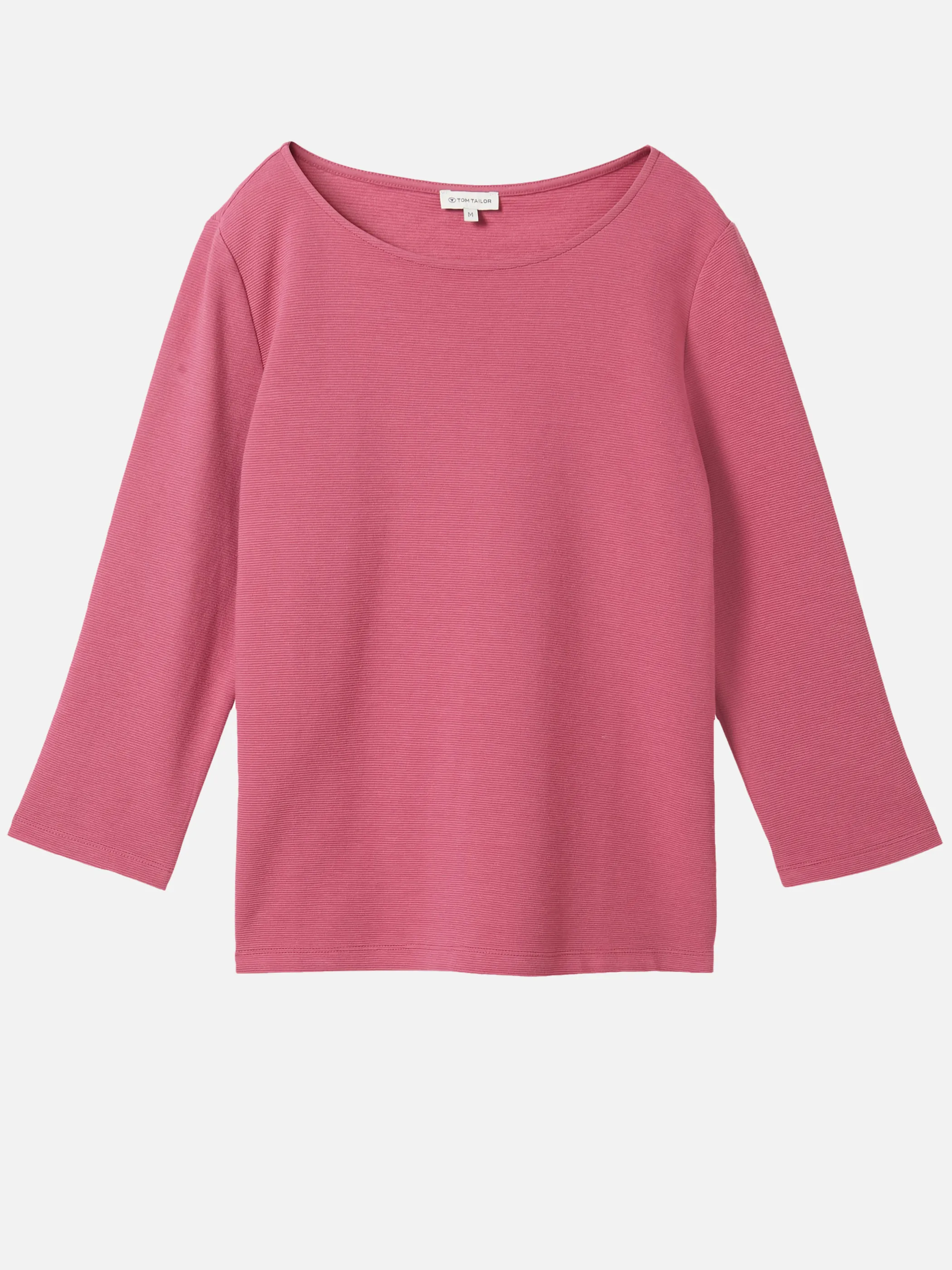 Tom Tailor 1043102 T-shirt structured Pink 898623 16348 1