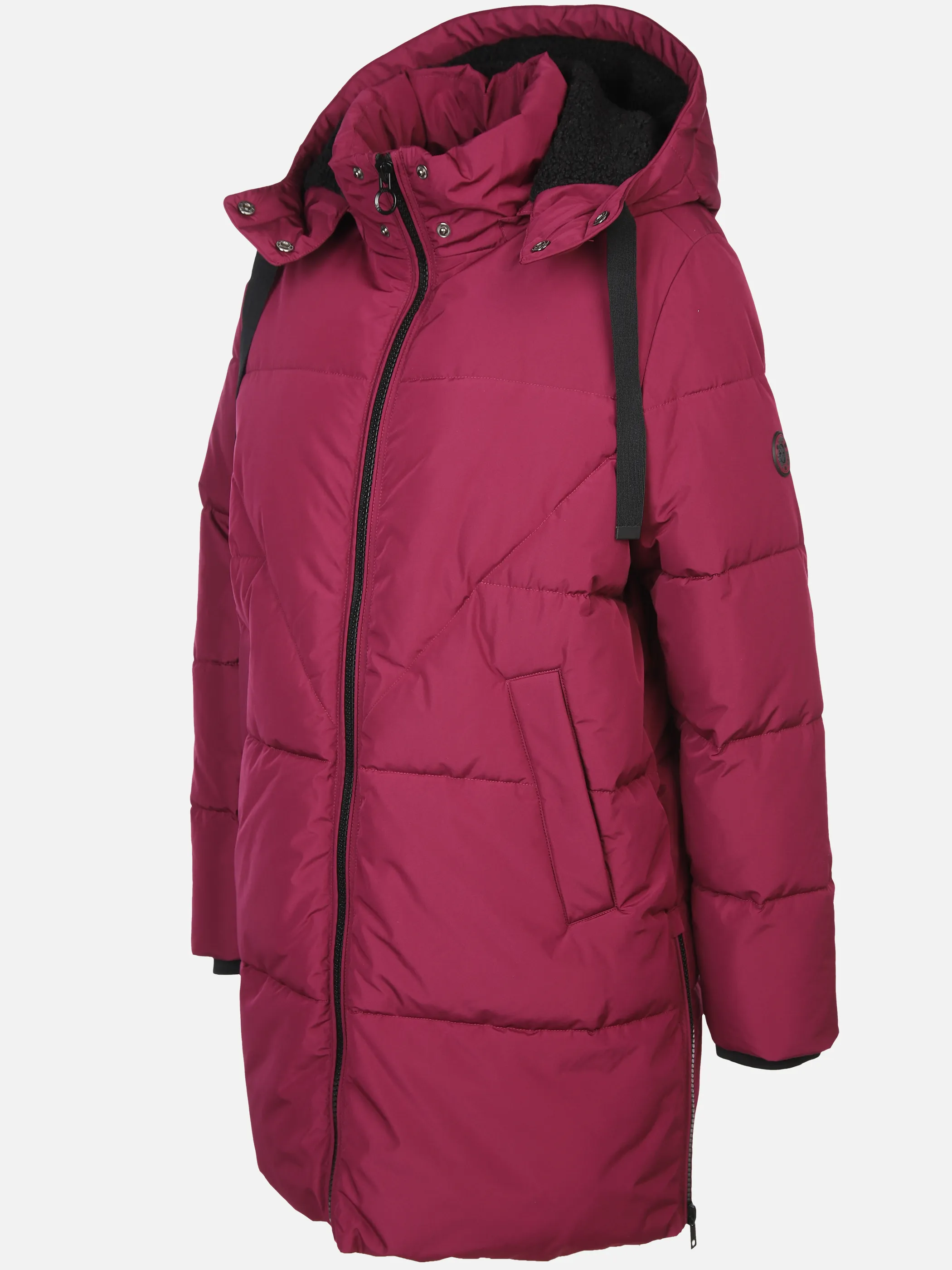 Sure Da-Steppjacke m. Kapuze Rot 898273 DARKBERRY 3