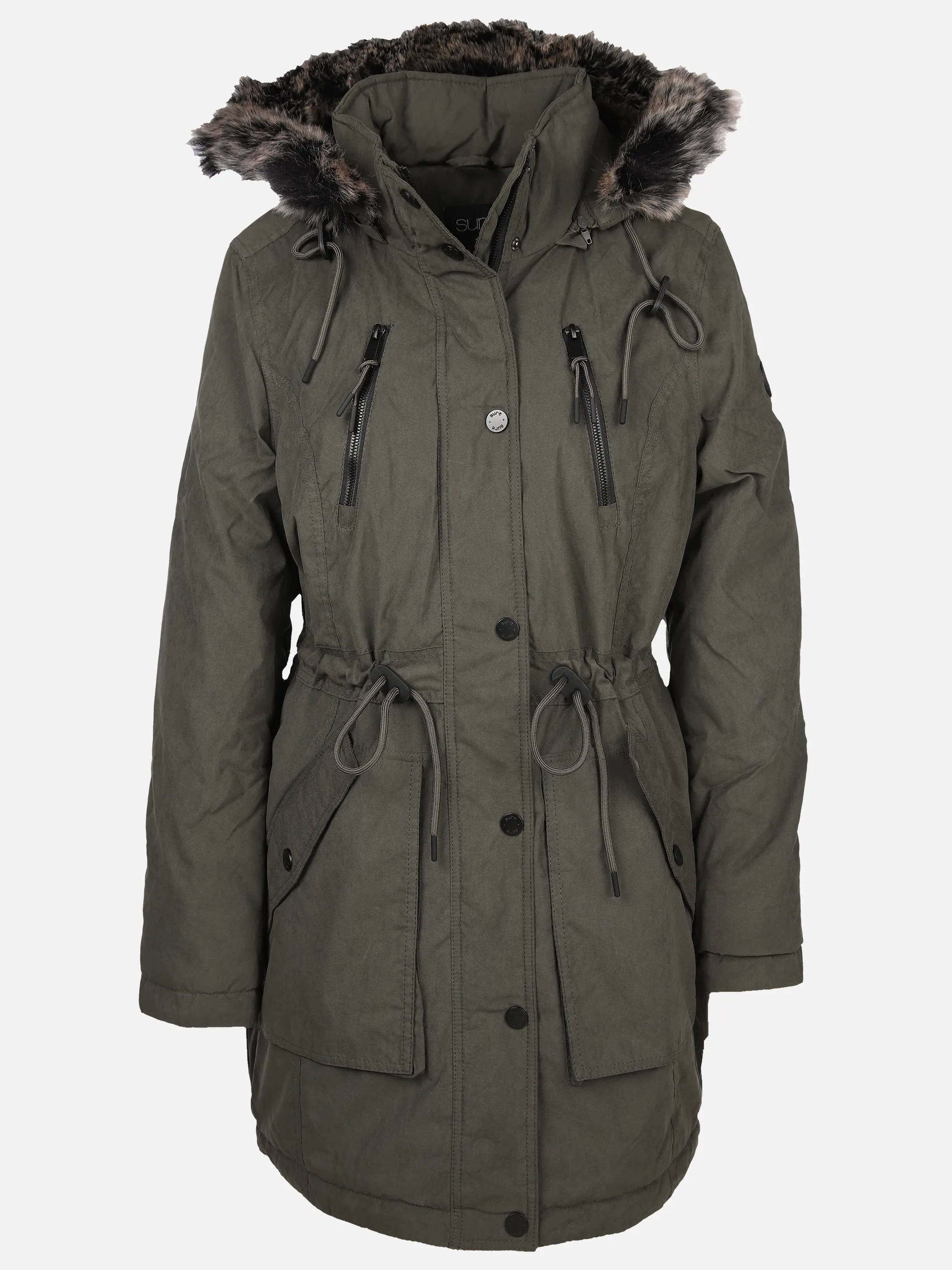 Sure Da-Parka m. Kunstpelz Oliv 897573 OLIVE 1