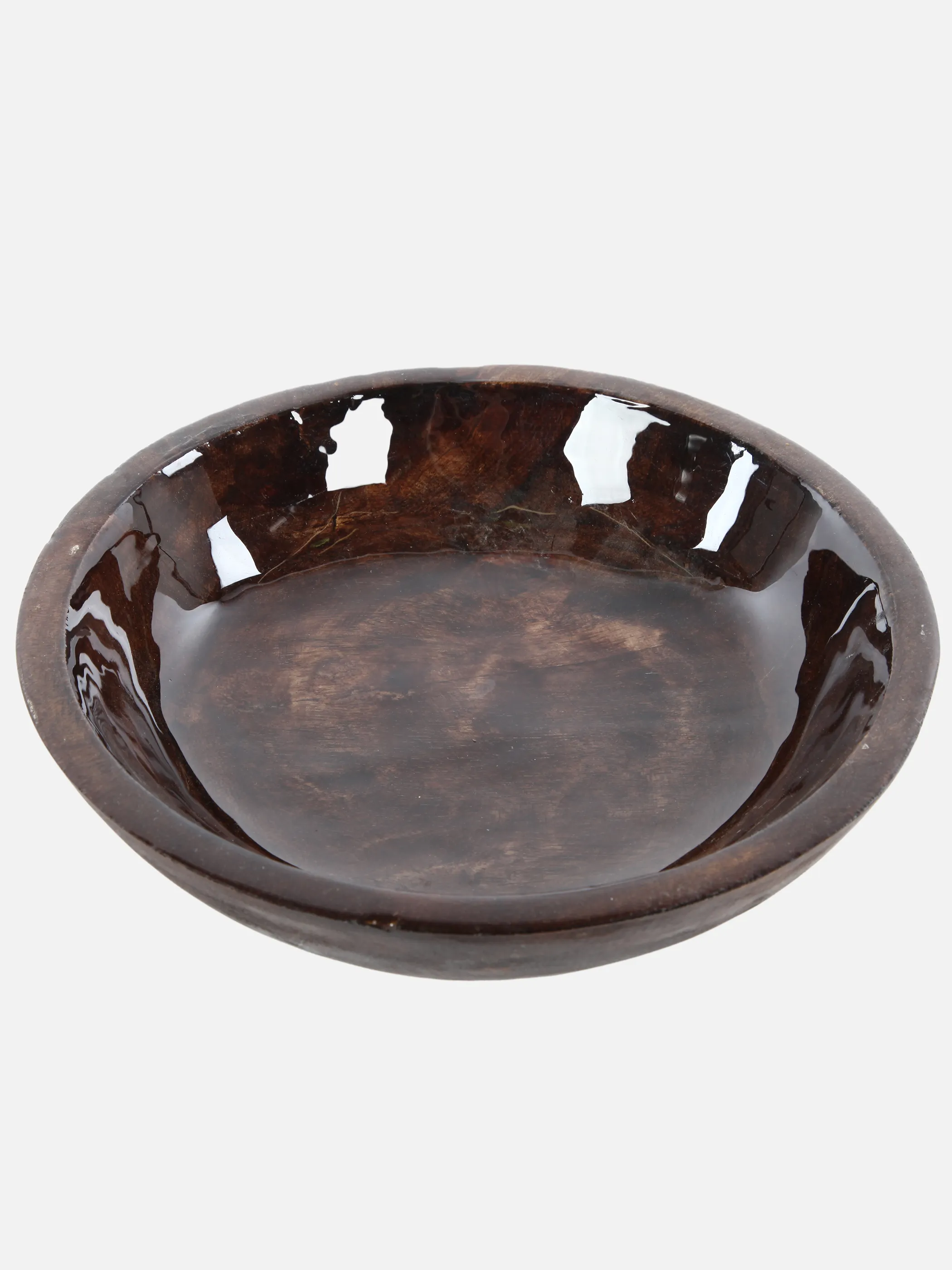 Deko Artikel Bowl aus Mangoholz 23,5x23,5x7 Braun 900352 BRAUN 2