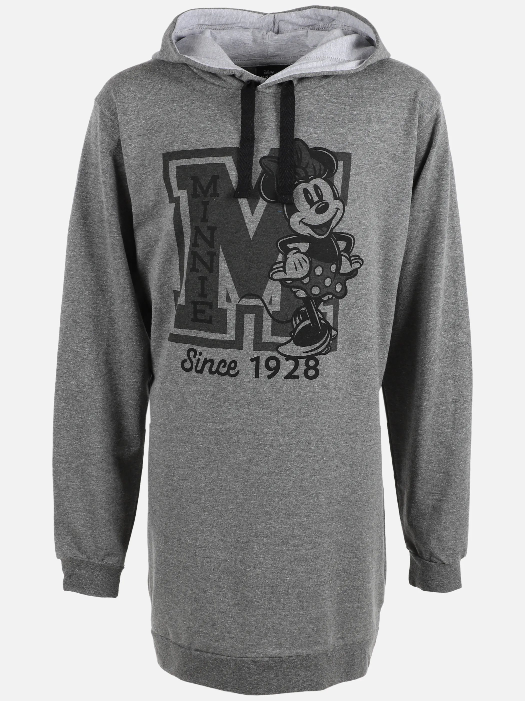 Minnie Mouse Oversize Nachthemd mit Kapuze Grau 903210 GRAU 1