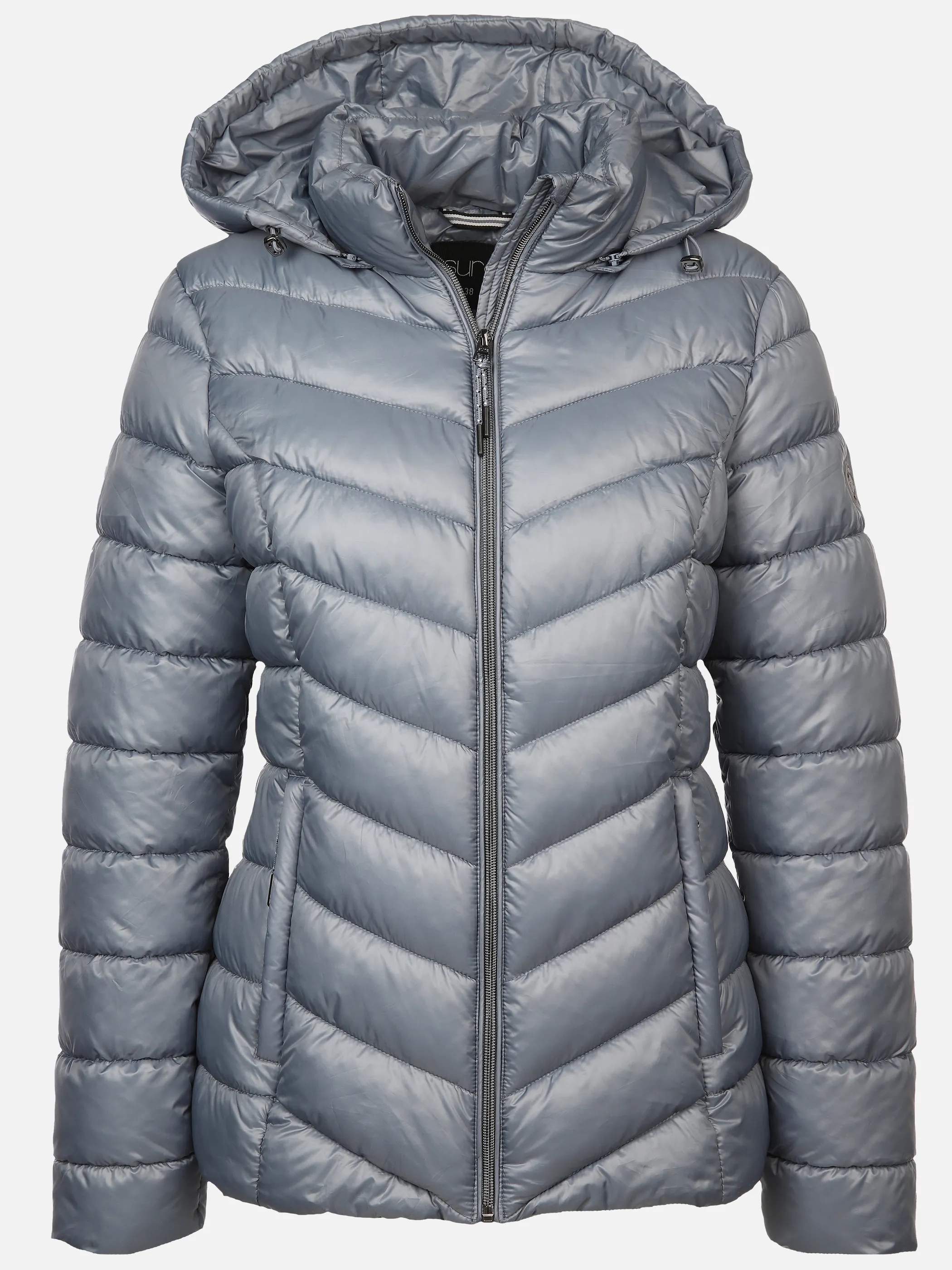 Sure Da-Steppjacke m. Kapuze Blau 896819 SMOKE BLUE 1