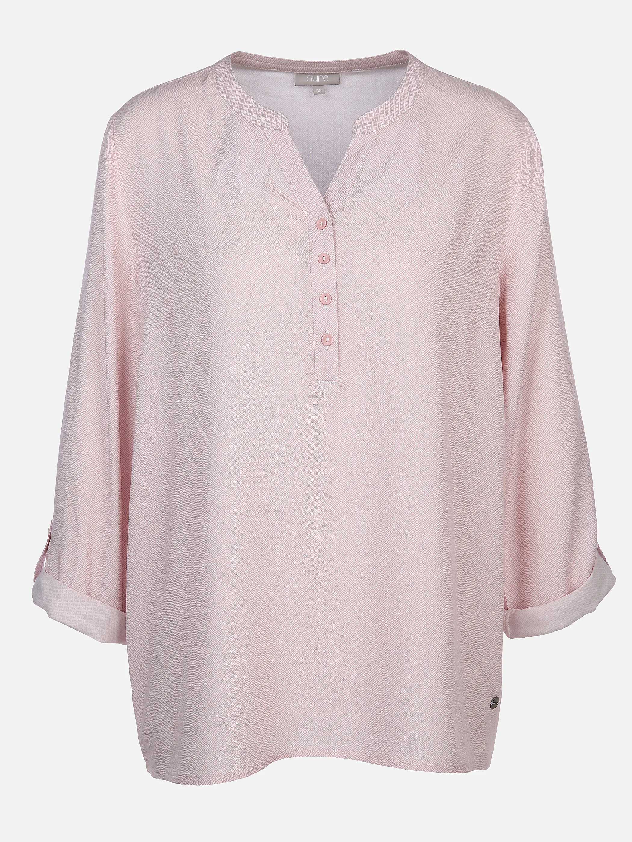 Sure Da-Bluse aus Viskose Rosa 896631 ROSE 1