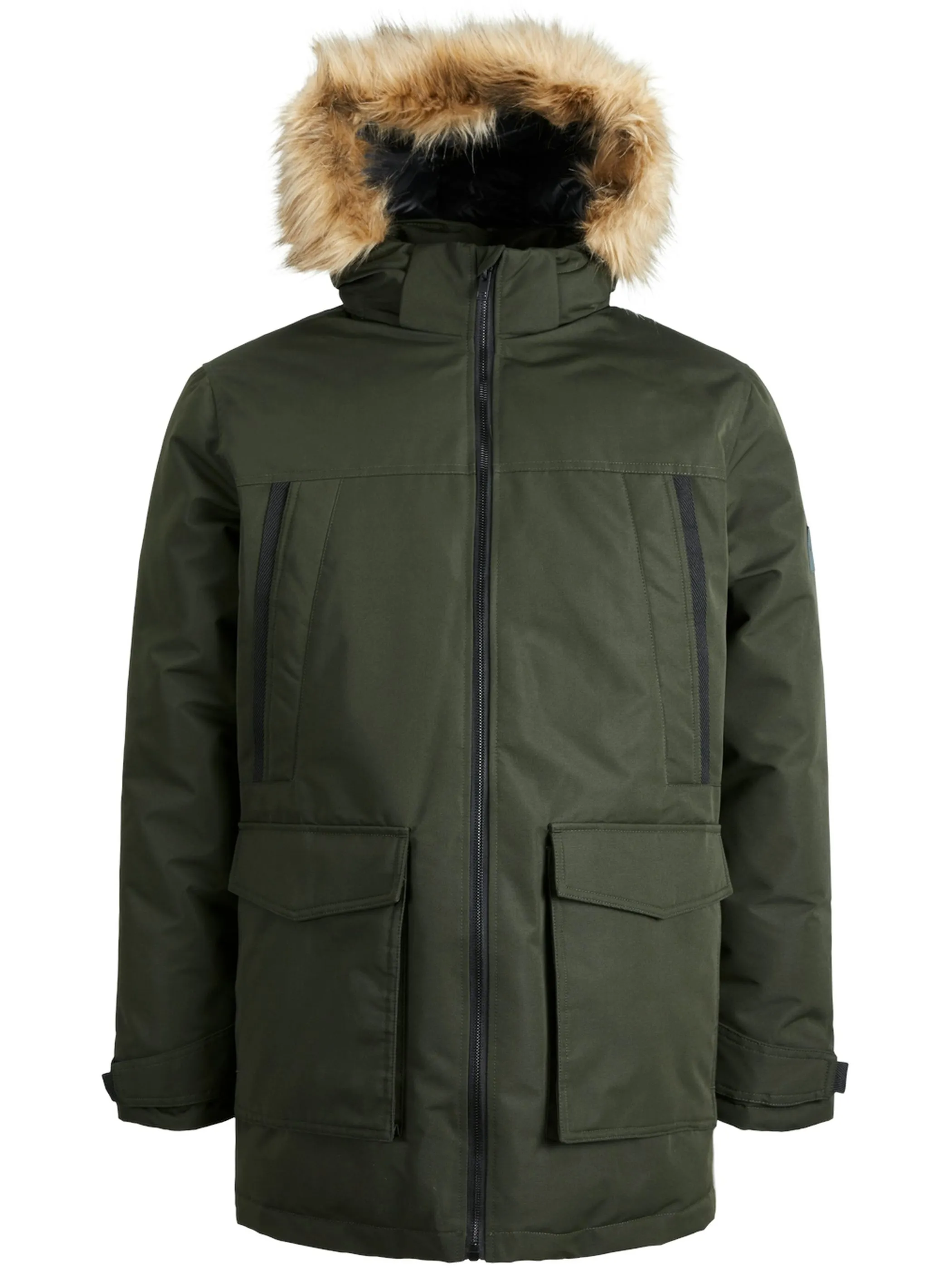 Jack Jones 12211773 JJECRAFT PARKA SN Schwarz 864764 176668 1