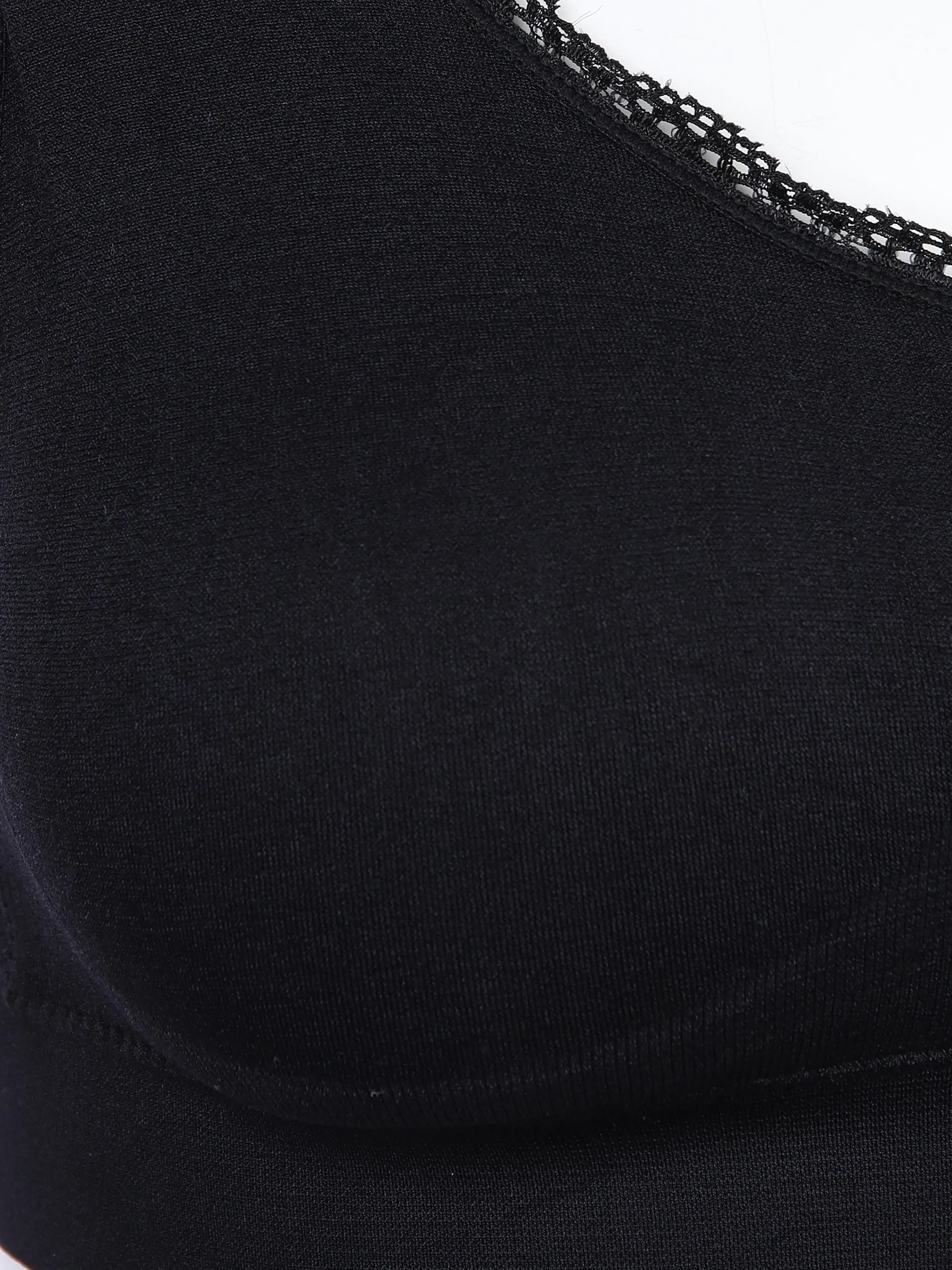 Sure Da.Seamless-Bustier mit Spitze Schwarz 859467 SCHWARZ 3