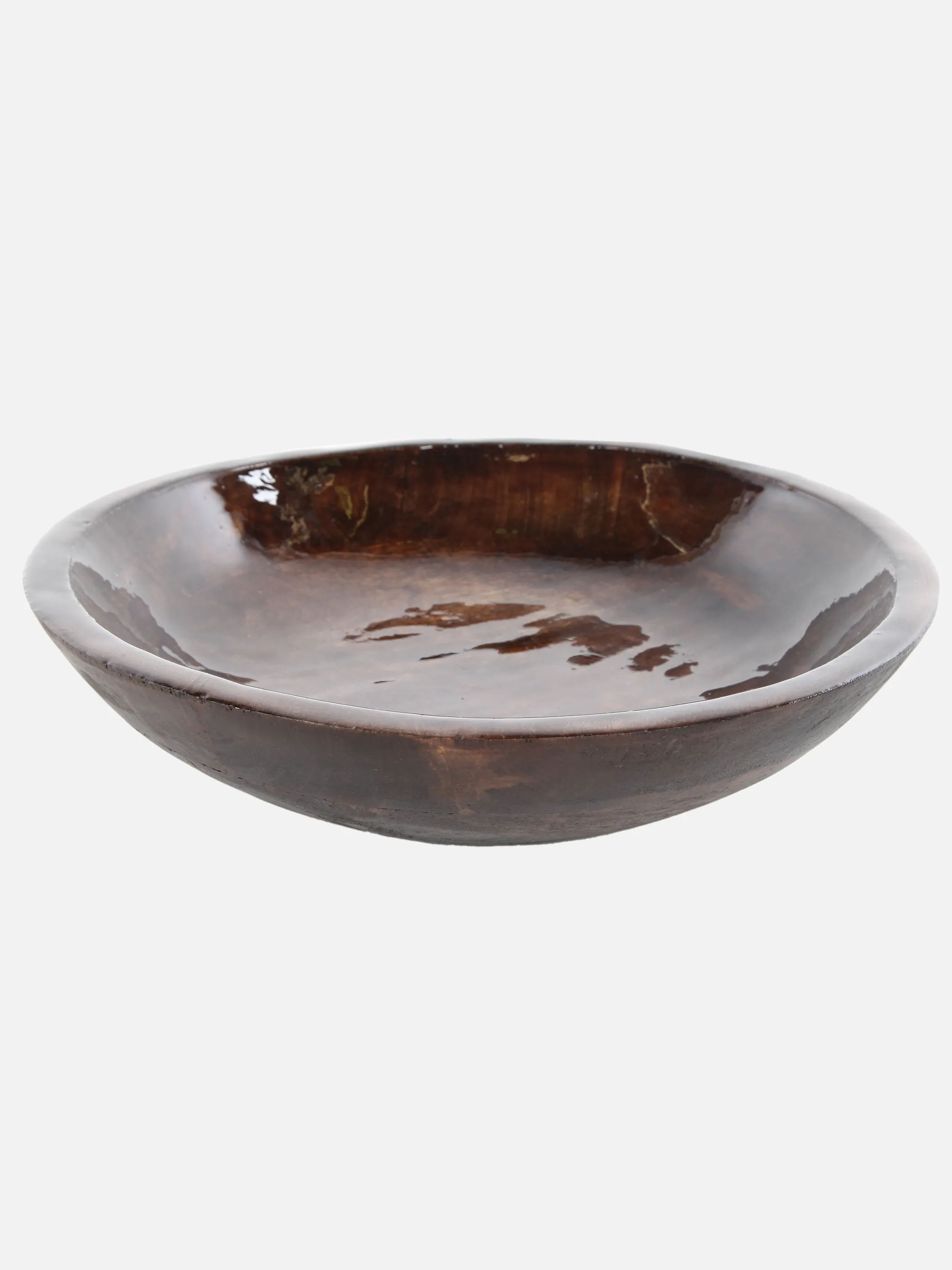 Deko Artikel Bowl aus Mangoholz 30x30x6,8 Braun 900353 BRAUN 1