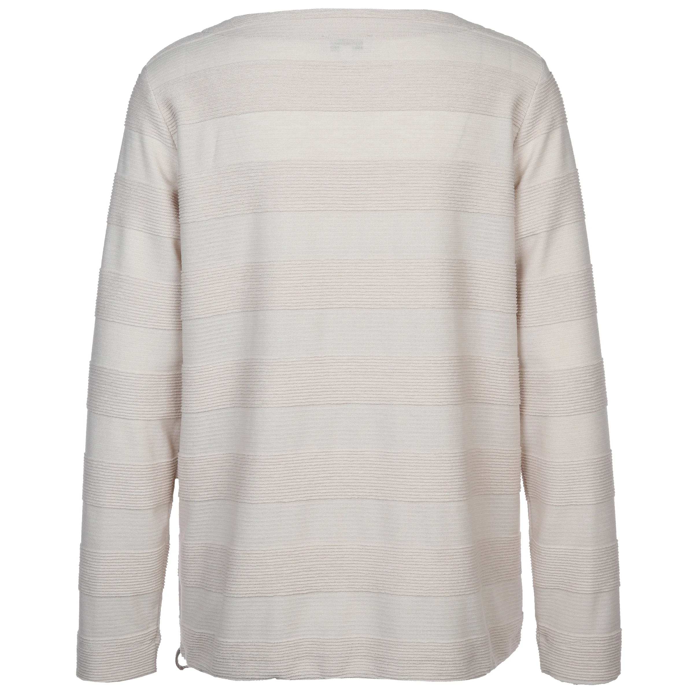 Damen Ringelshirt Mit Struktur Beige Mel M Beigemel