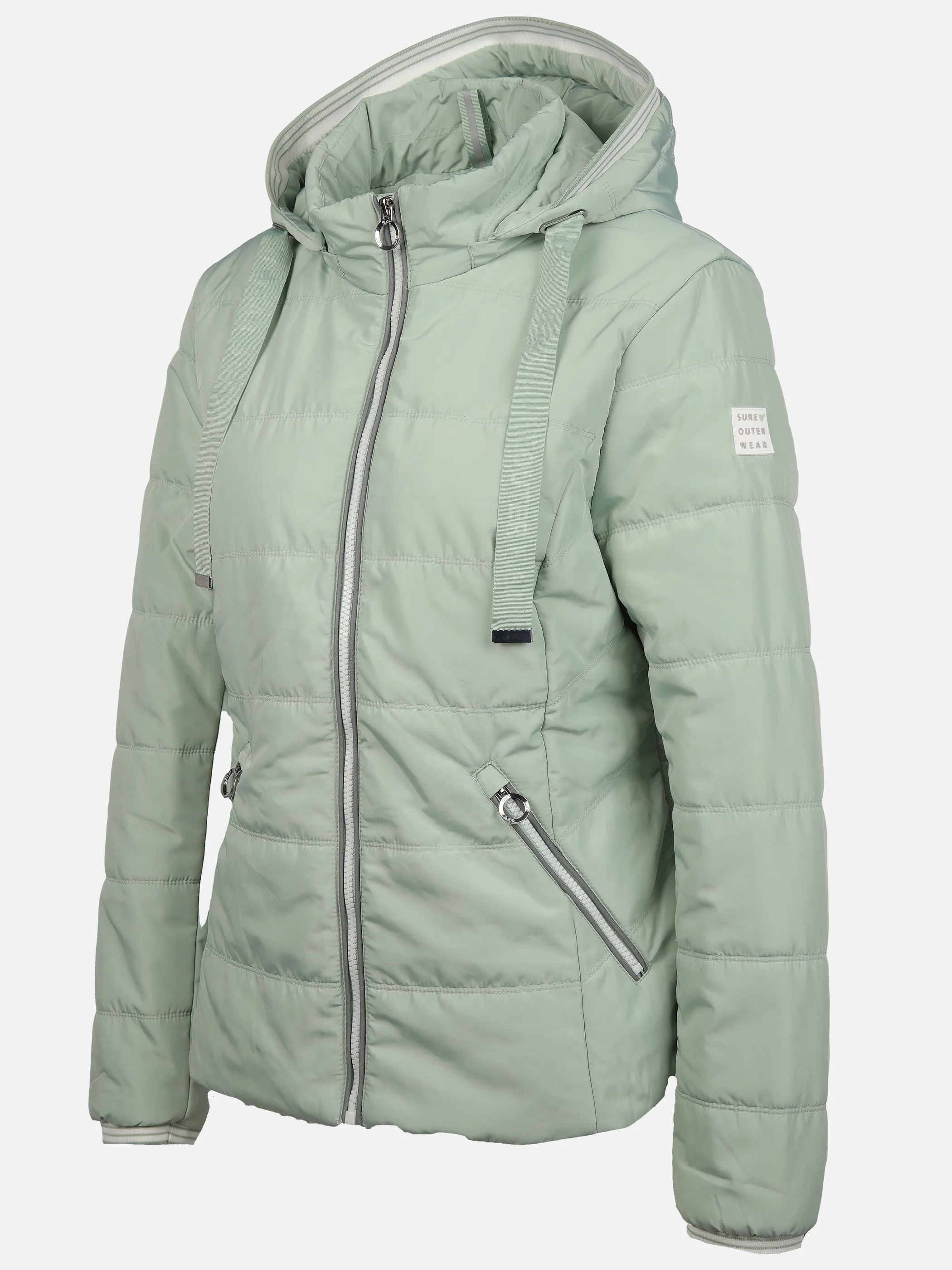 Sure Da-Steppjacke m. Kapuze Türkis 904084 LIGHTAQUA 3