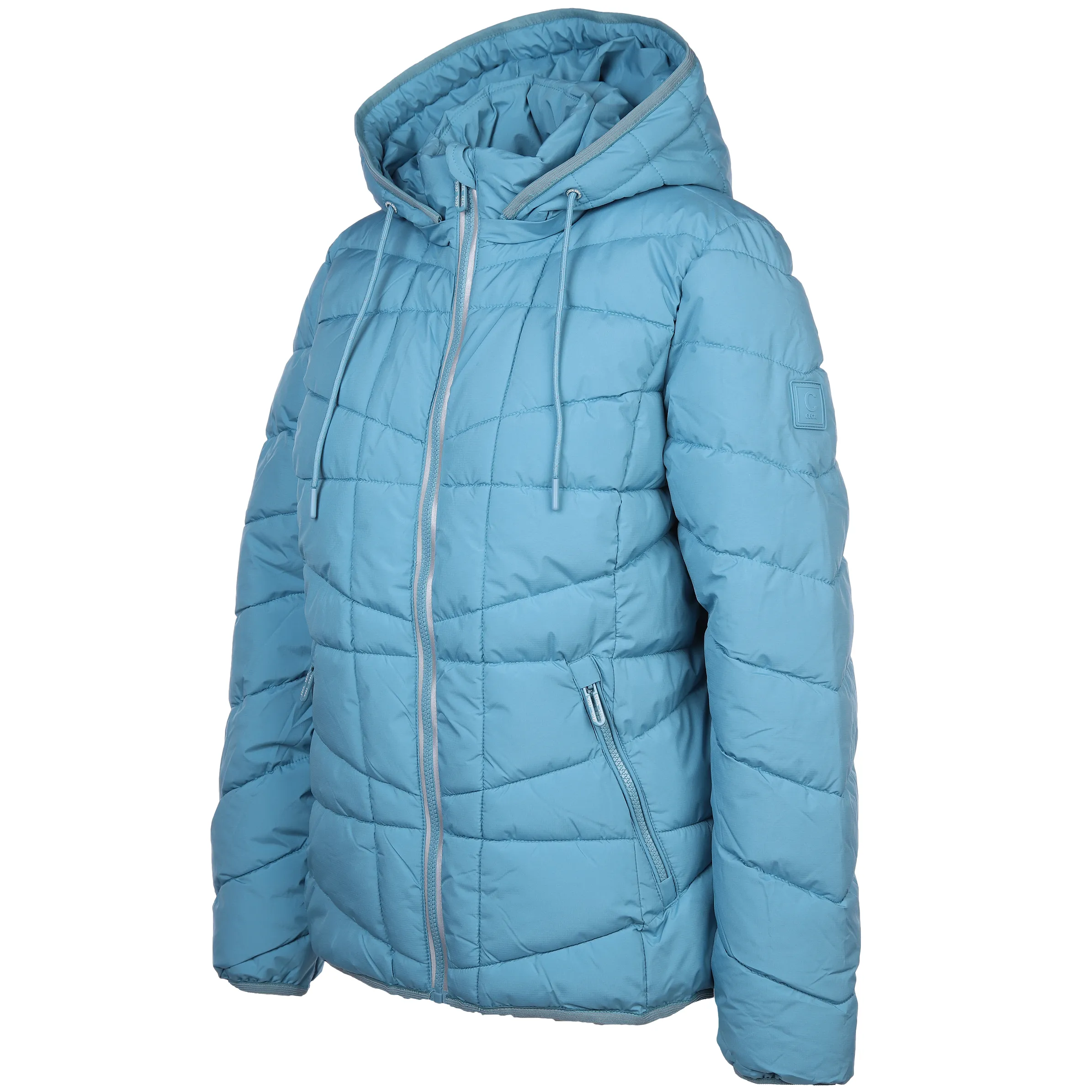 Cecil B201842 Sportive Padded Jacket Blau 884727 14931 3