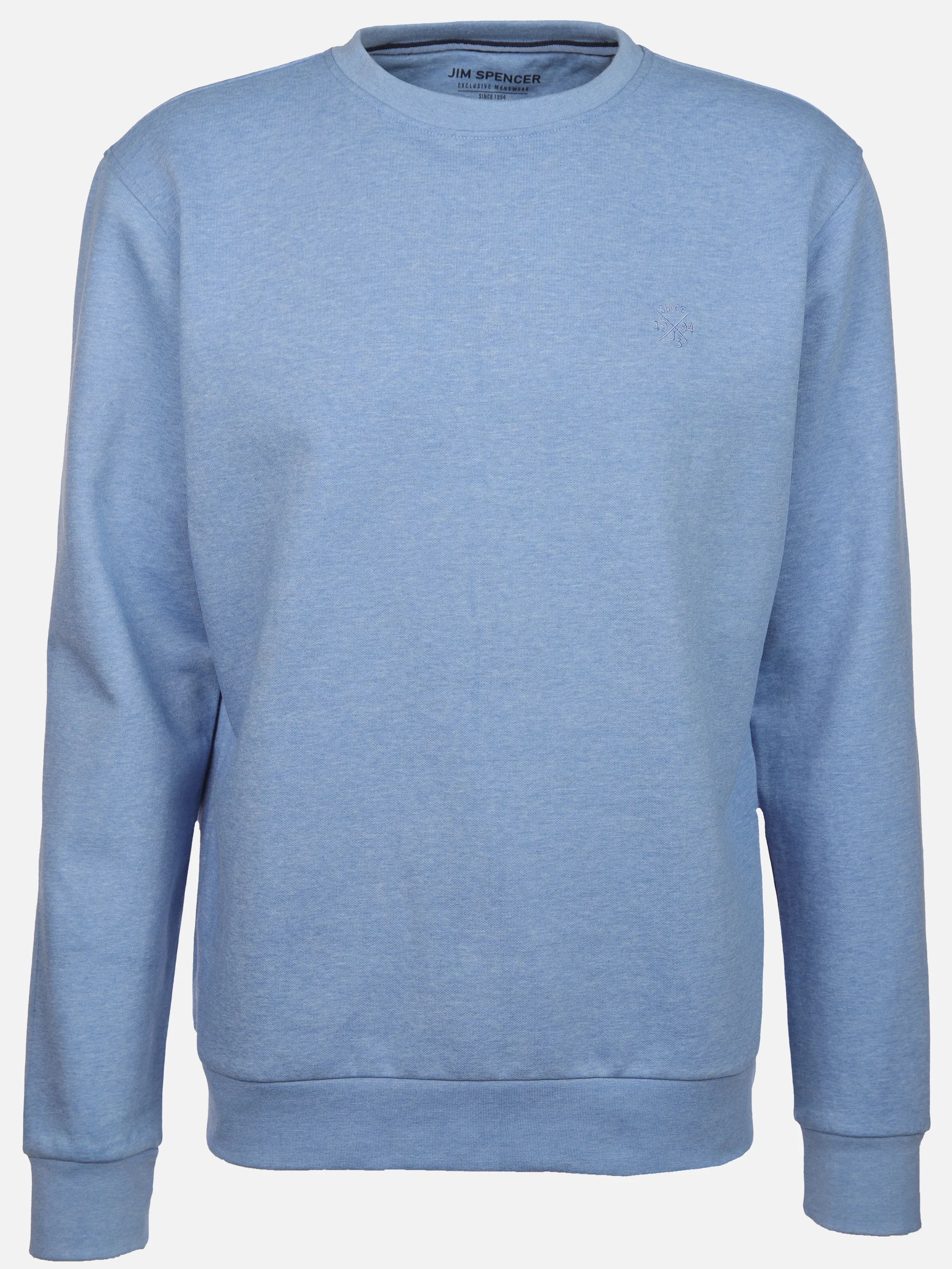 Jim Spencer He. Sweatshirt mel seasonal RH Blau 902172 BLUE 1