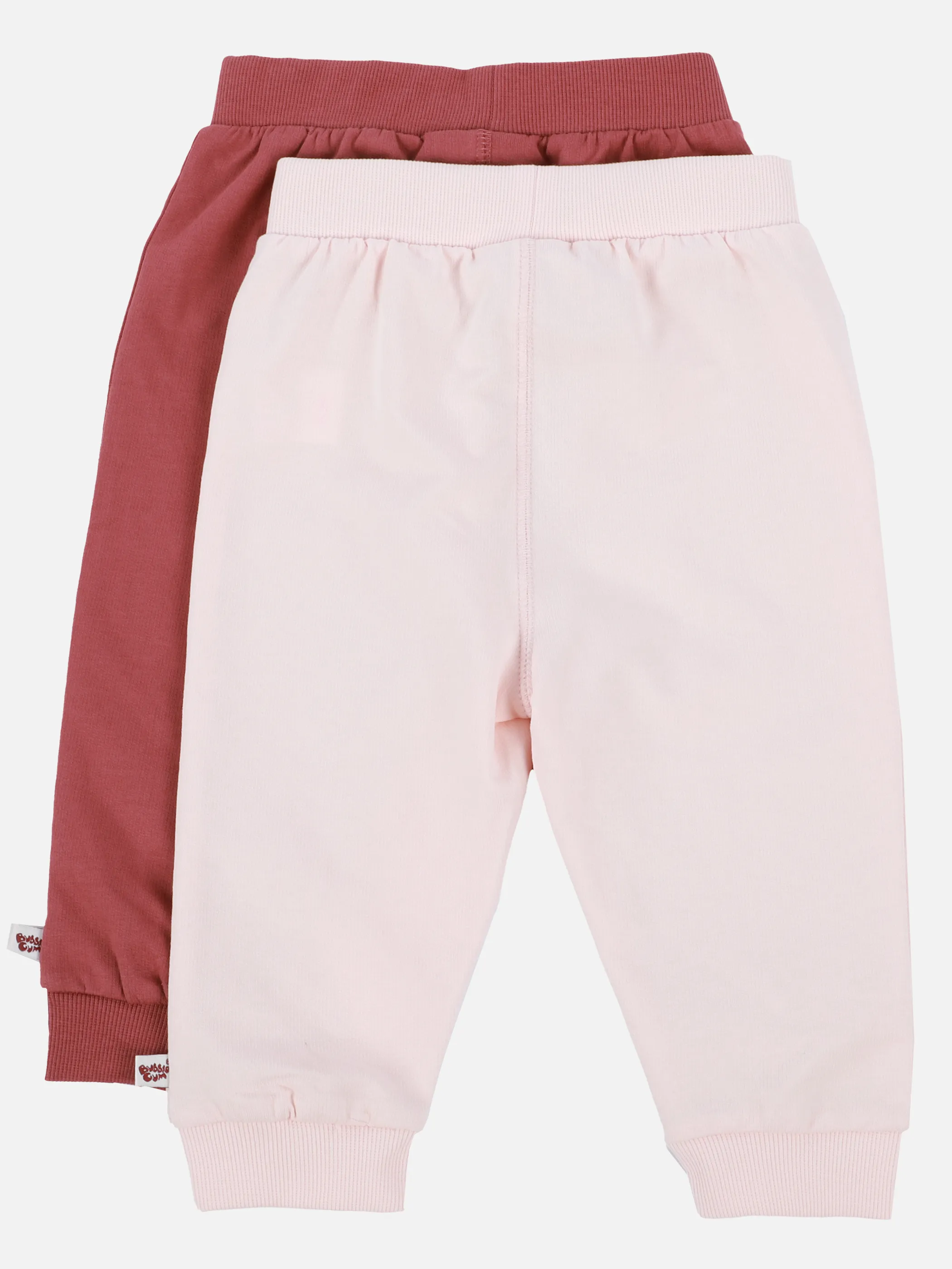 Bubble Gum Baby Mädchen 2er Pack Joggpants in rot und rosa Rosa 898696 ROSA 2