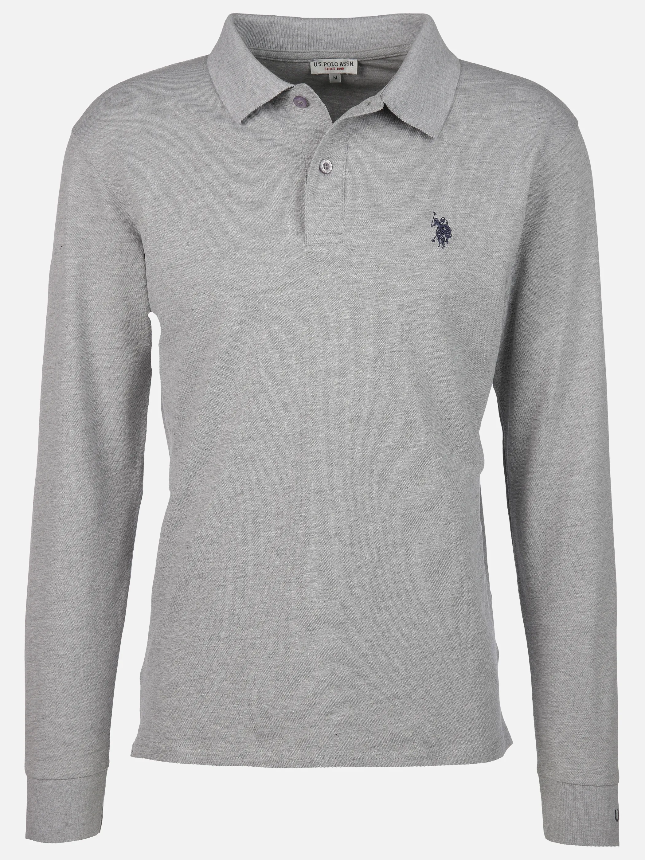 U.S. Polo Assn. He. Poloshirt 1/1 Arm Grau 911146 282 1