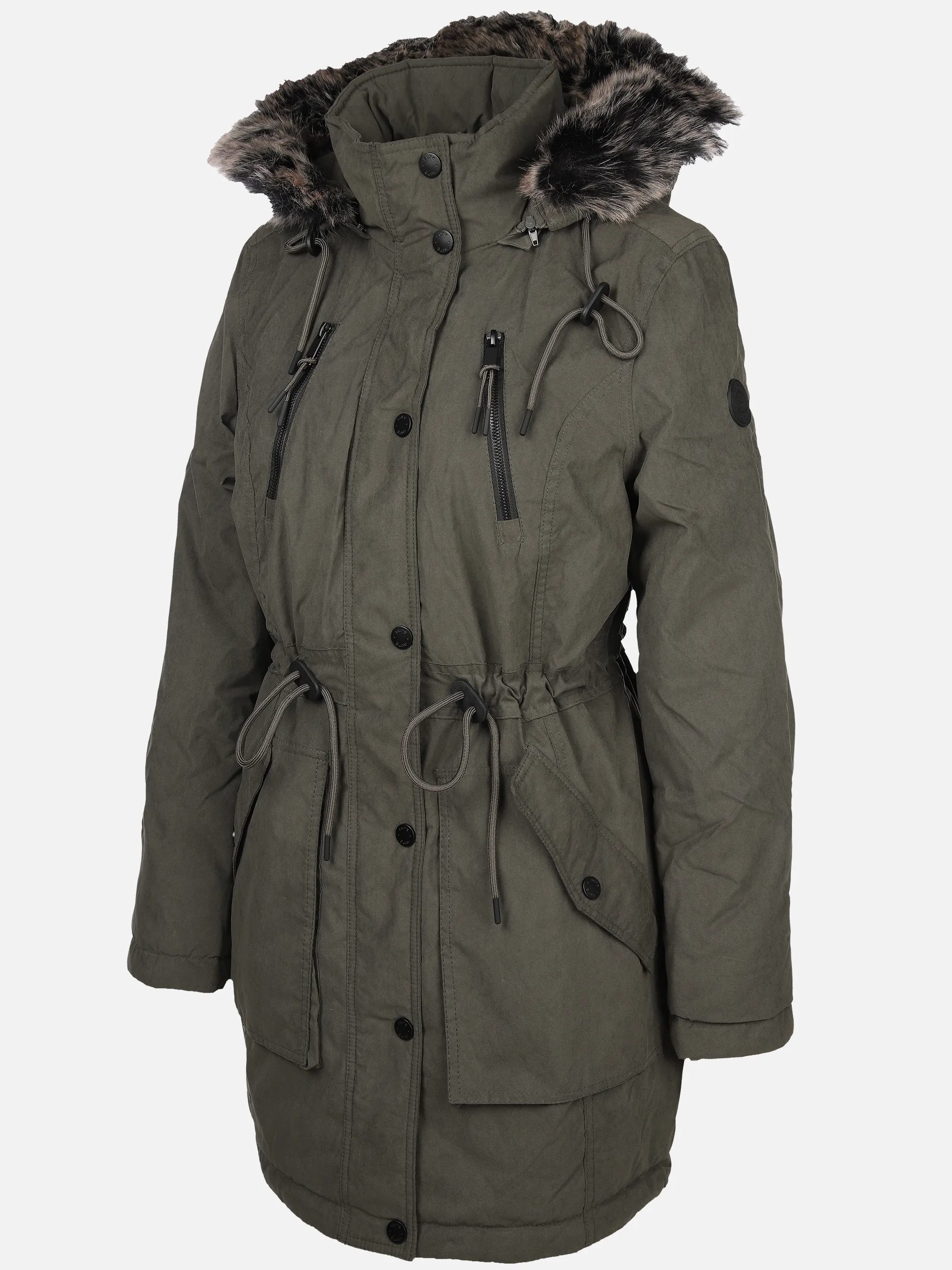 Sure Da-Parka m. Kunstpelz Oliv 897573 OLIVE 3