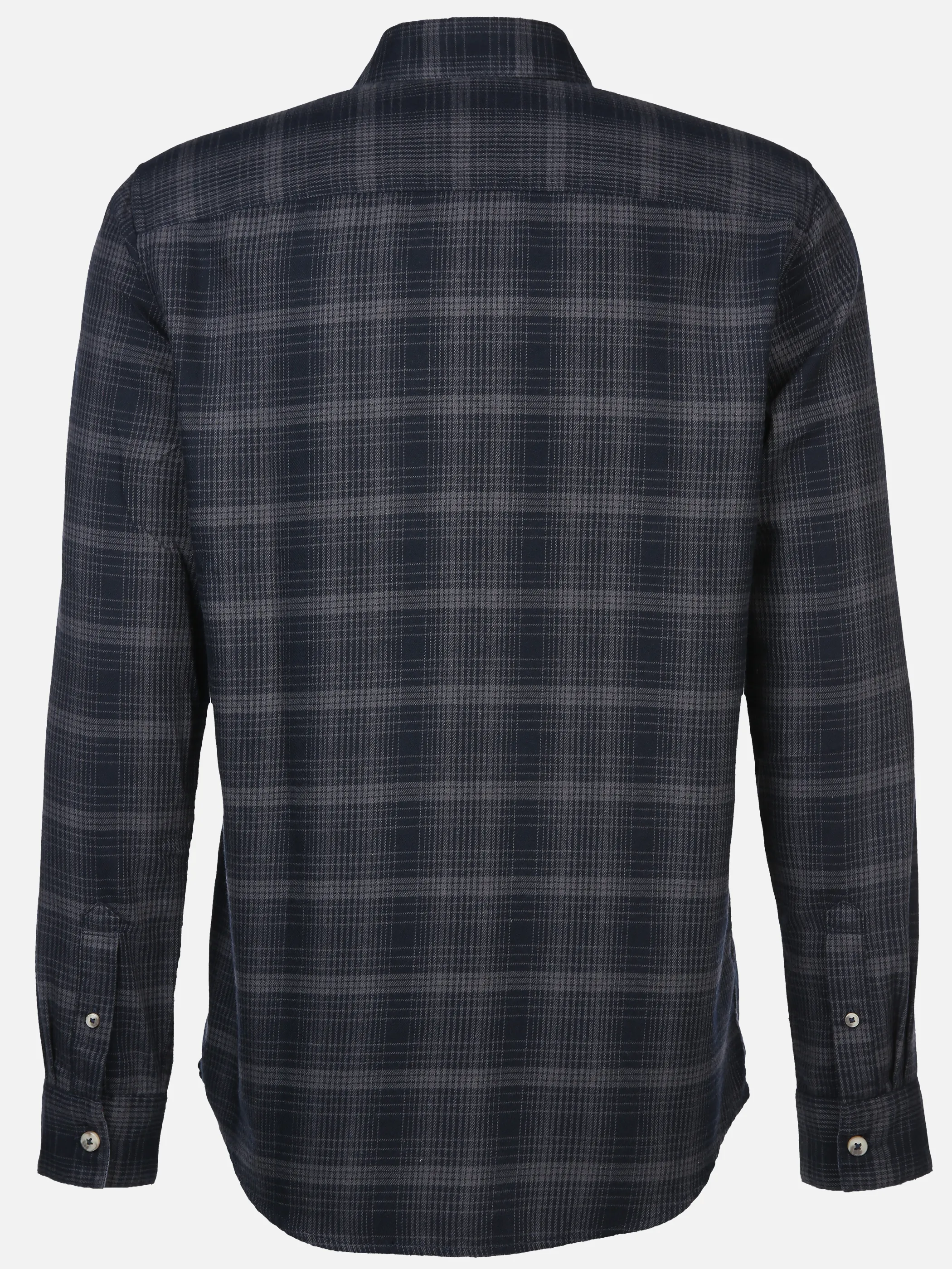 Tom Tailor 1042660 tonal checked shirt Marine 898818 36006 2