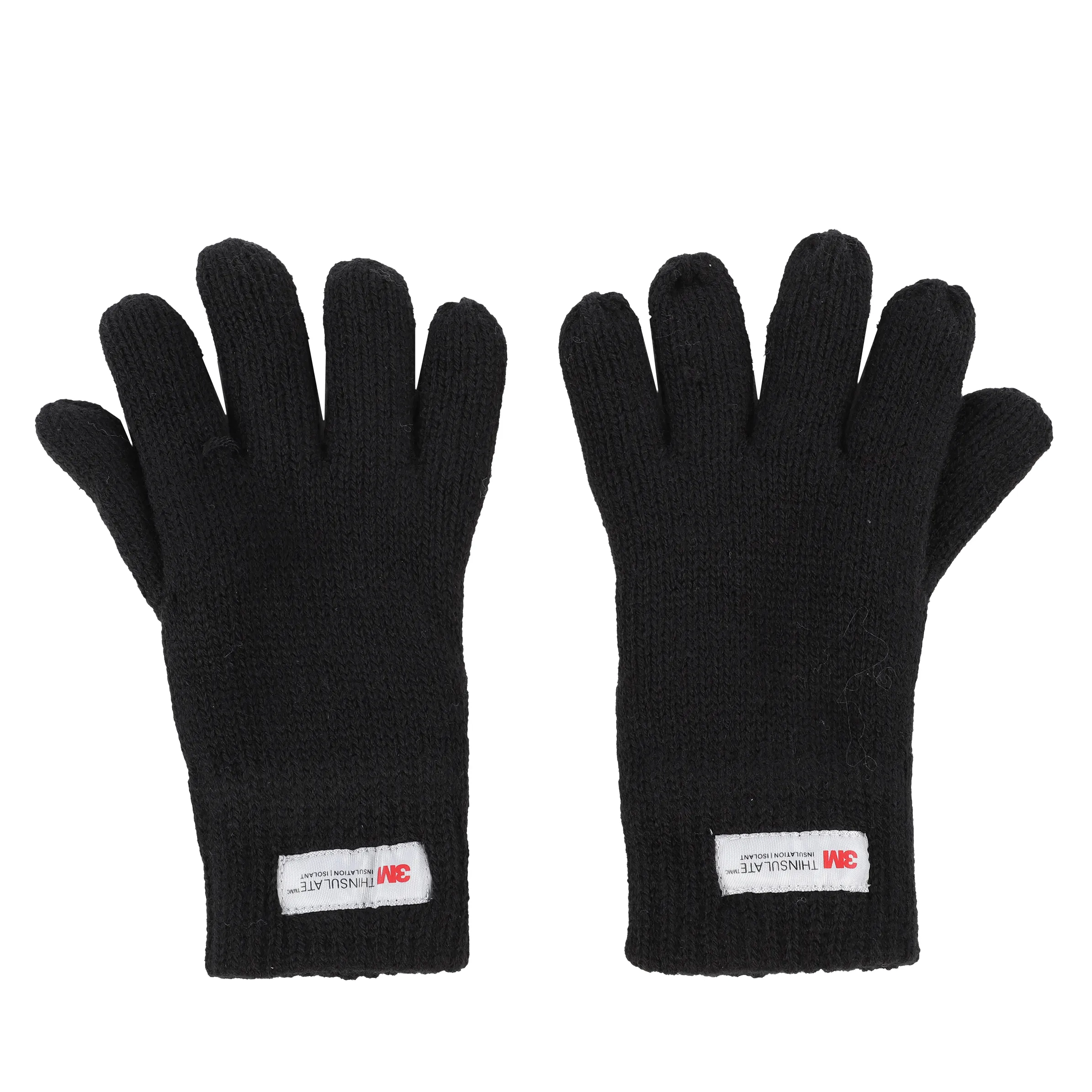 Stop + Go TU Handschuhe in schwarz mit Weblabel Schwarz 884841 SCHWARZ 2