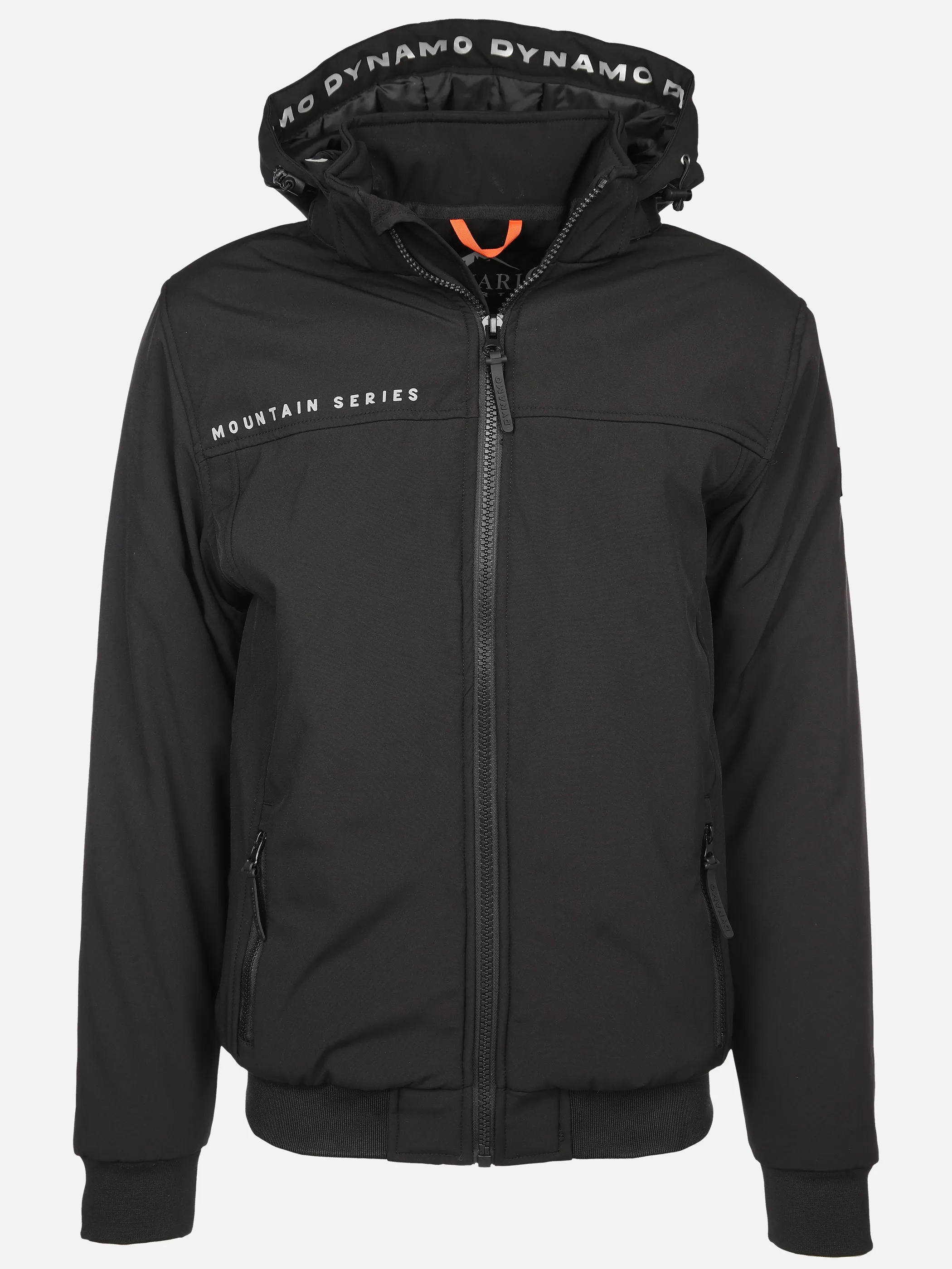 Grinario Sports He-Softshelljacke mit Kapuze Schwarz 896825 BLACK 1