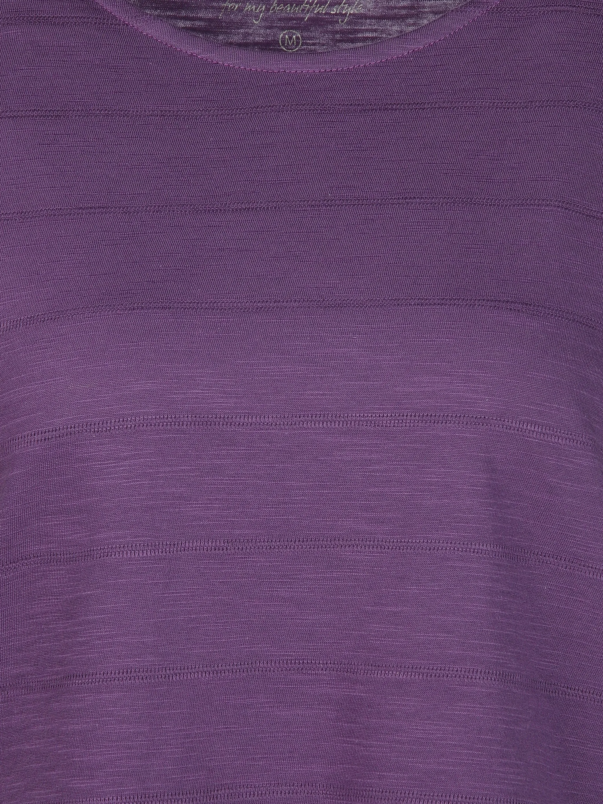 Sure Da-Struktur-T-Shirt Lila 889316 PURPLE 3