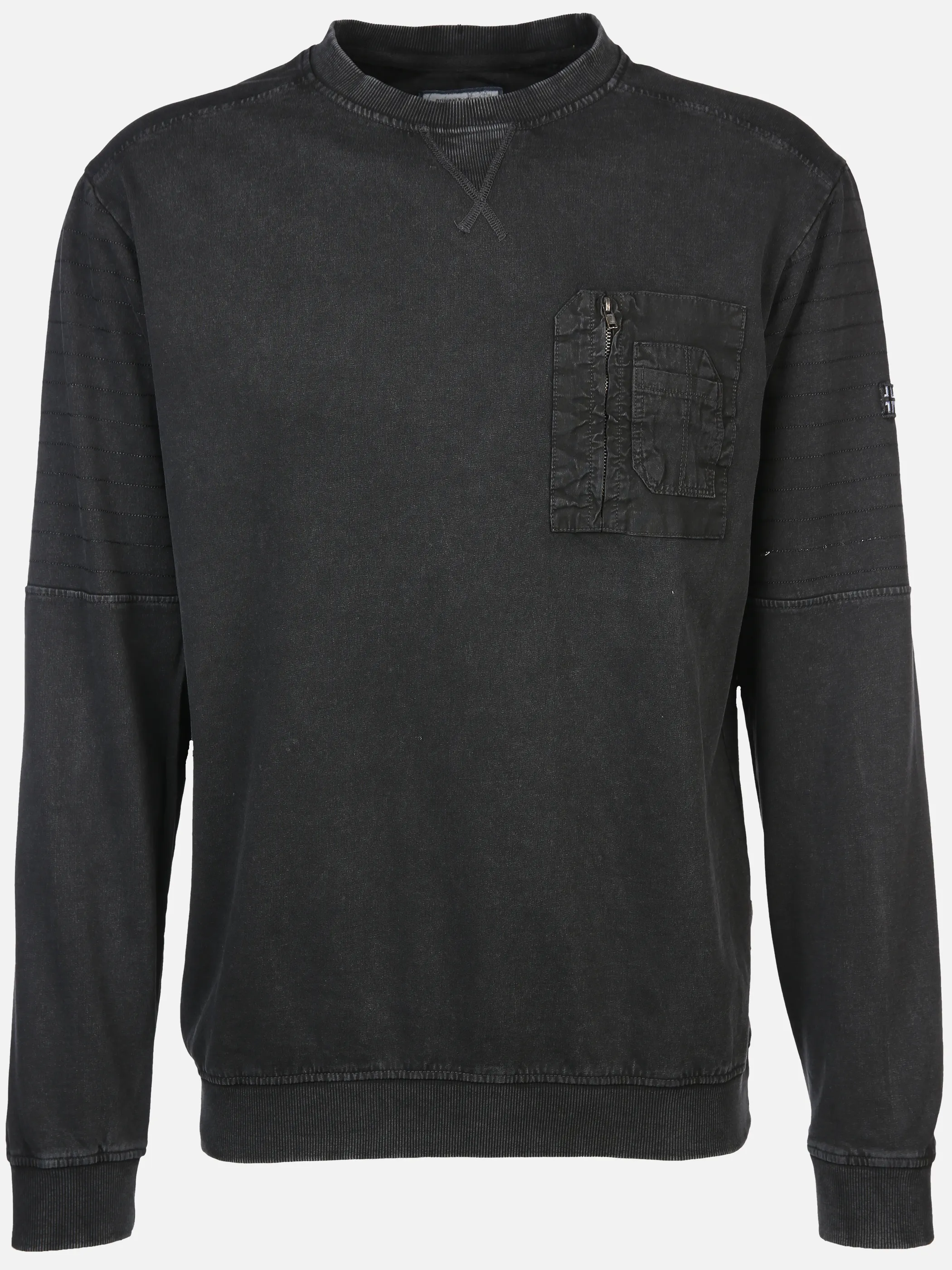 Southern Territory He. Sweatshirt RH Brusttasche Grau 900218 GRAPHIT 1