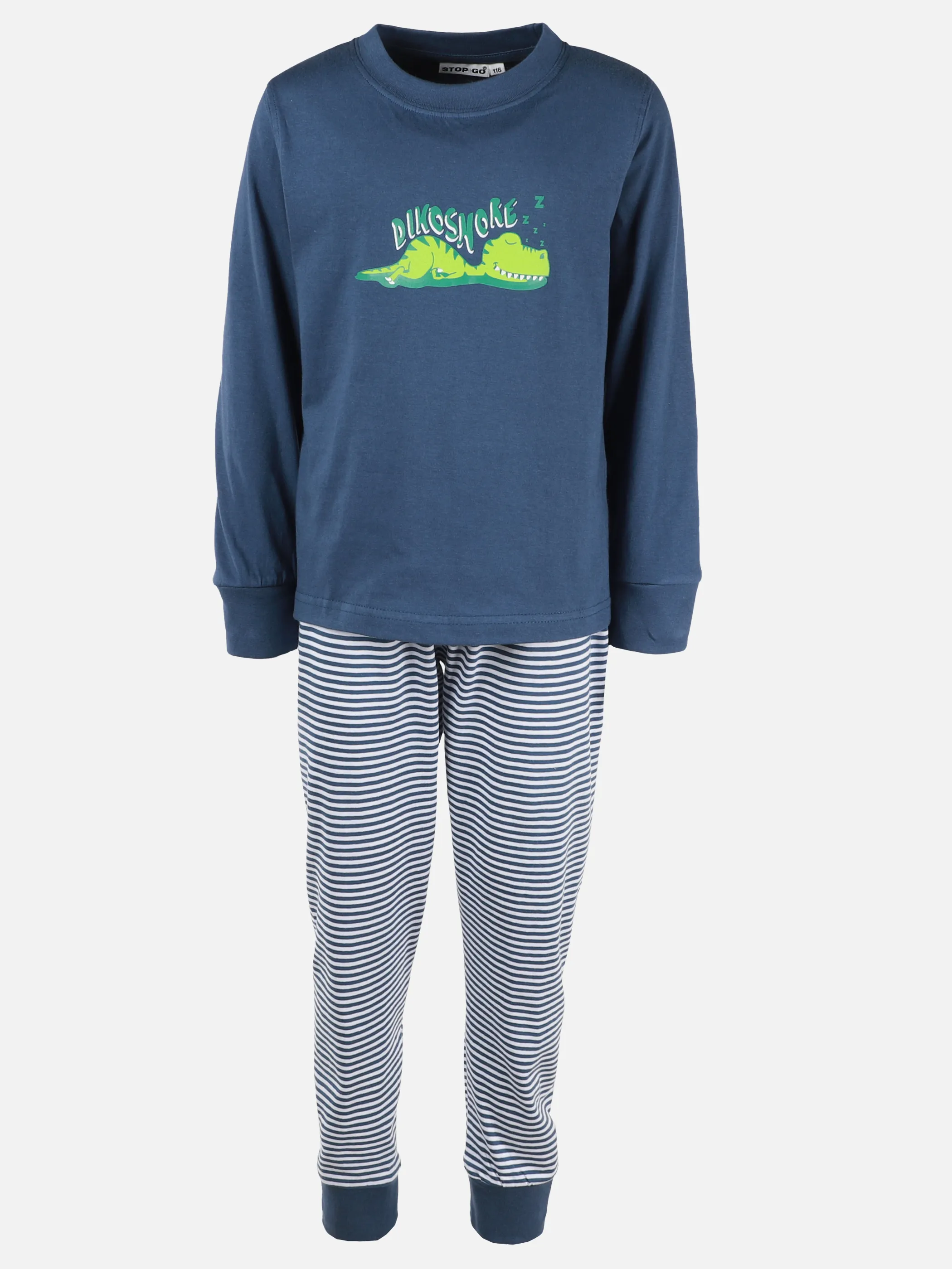 Stop + Go KJ Pyjama lang Blau 901298 BLAU 1