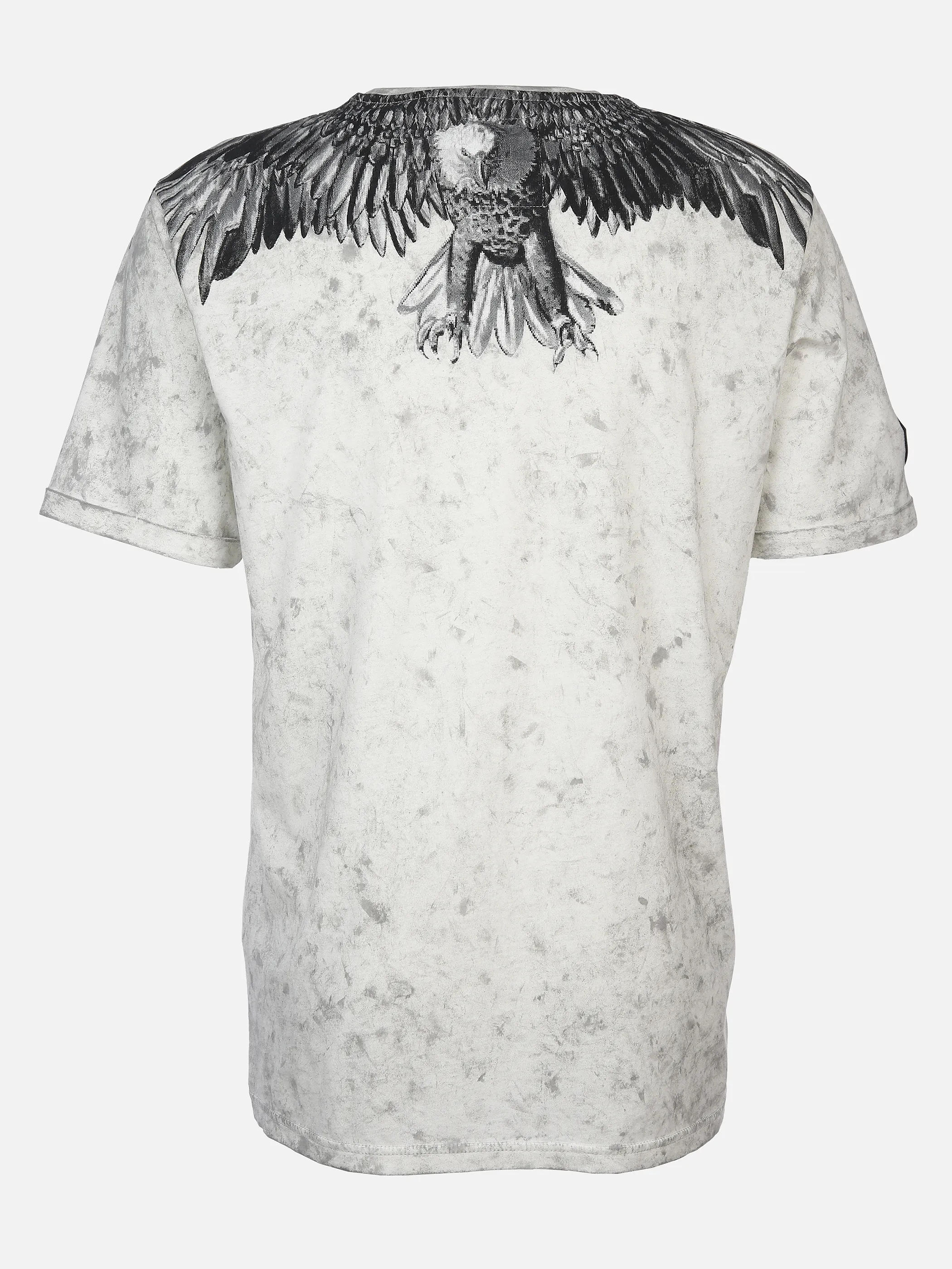 Southern Territory He. T-Shirt 1/2 Arm eagle acid Schulterdruck Weiß 898496 OFFWHITE 2