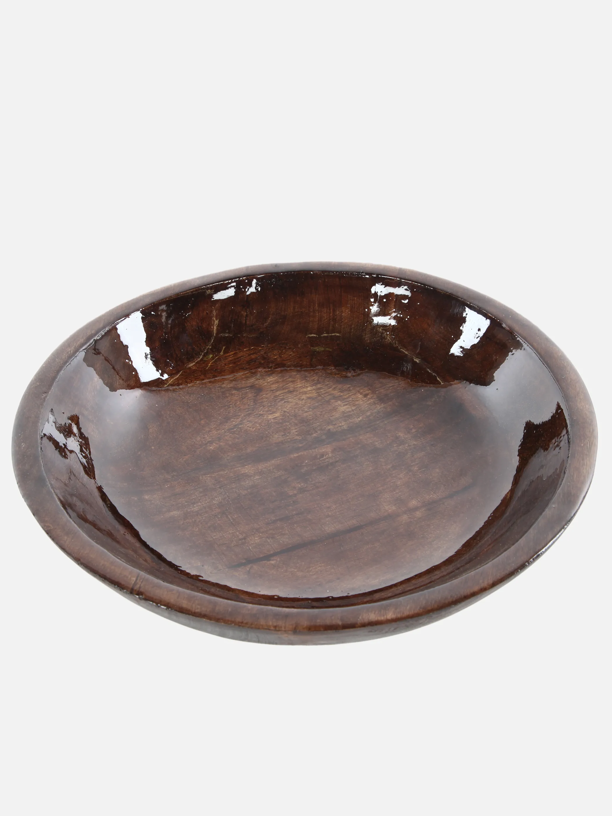 Deko Artikel Bowl aus Mangoholz 30x30x6,8 Braun 900353 BRAUN 2