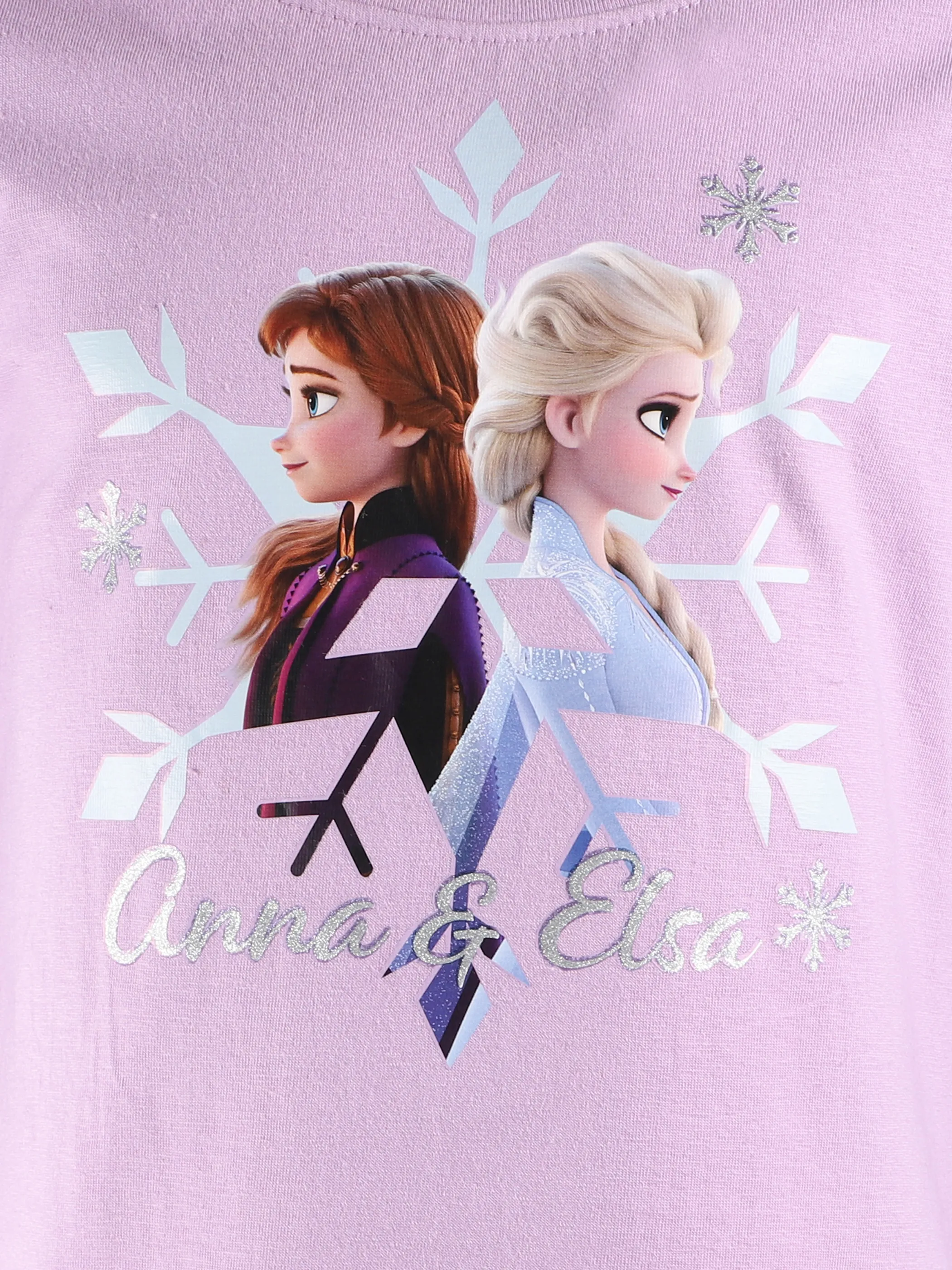 Frozen KM Frozen Longsleeve mit Rüschen in lila Lila 898876 LILA 3