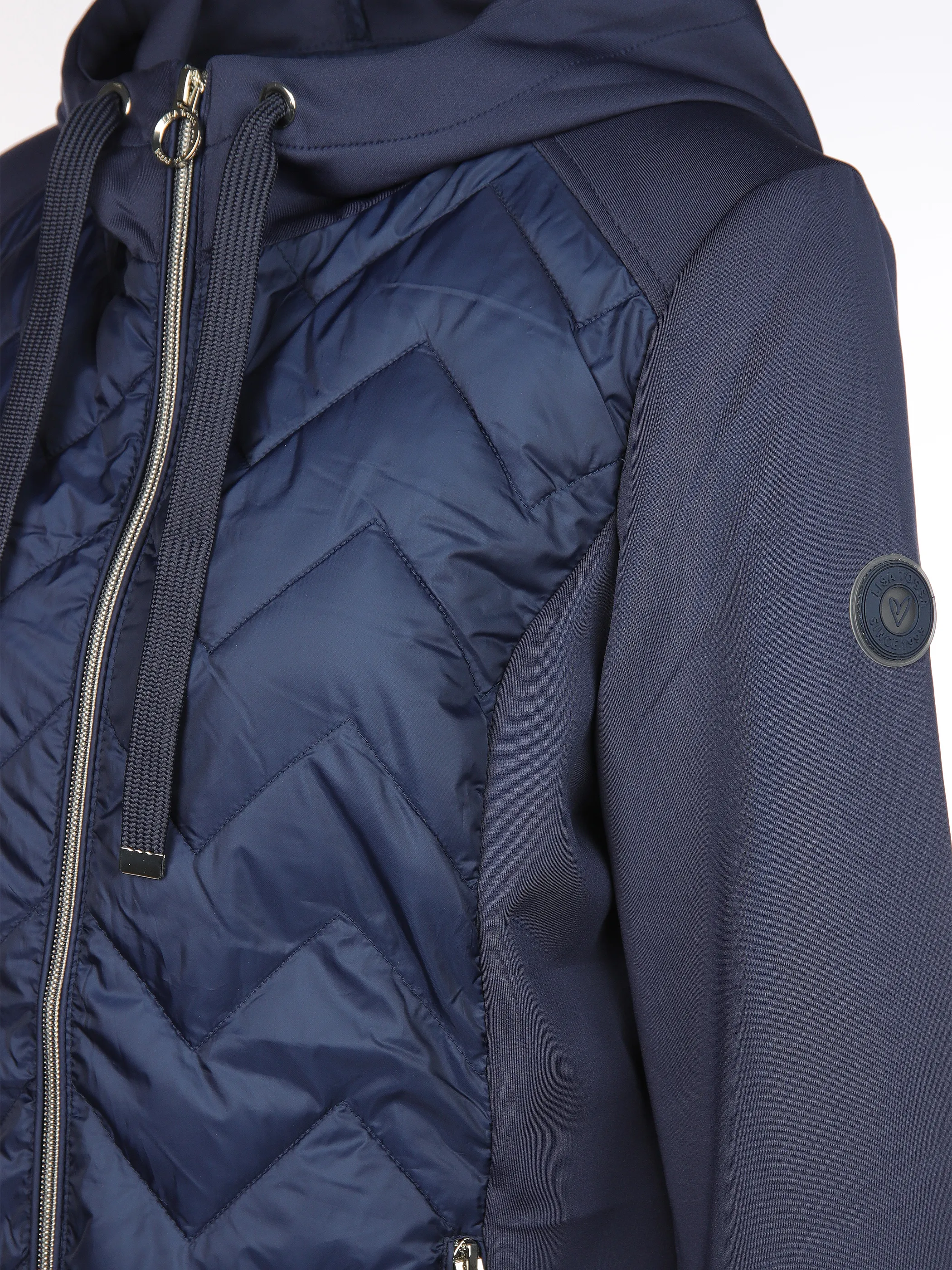 Lisa Tossa Da-Hybridjacke m. Kapuze Marine 904087 NAVY 4