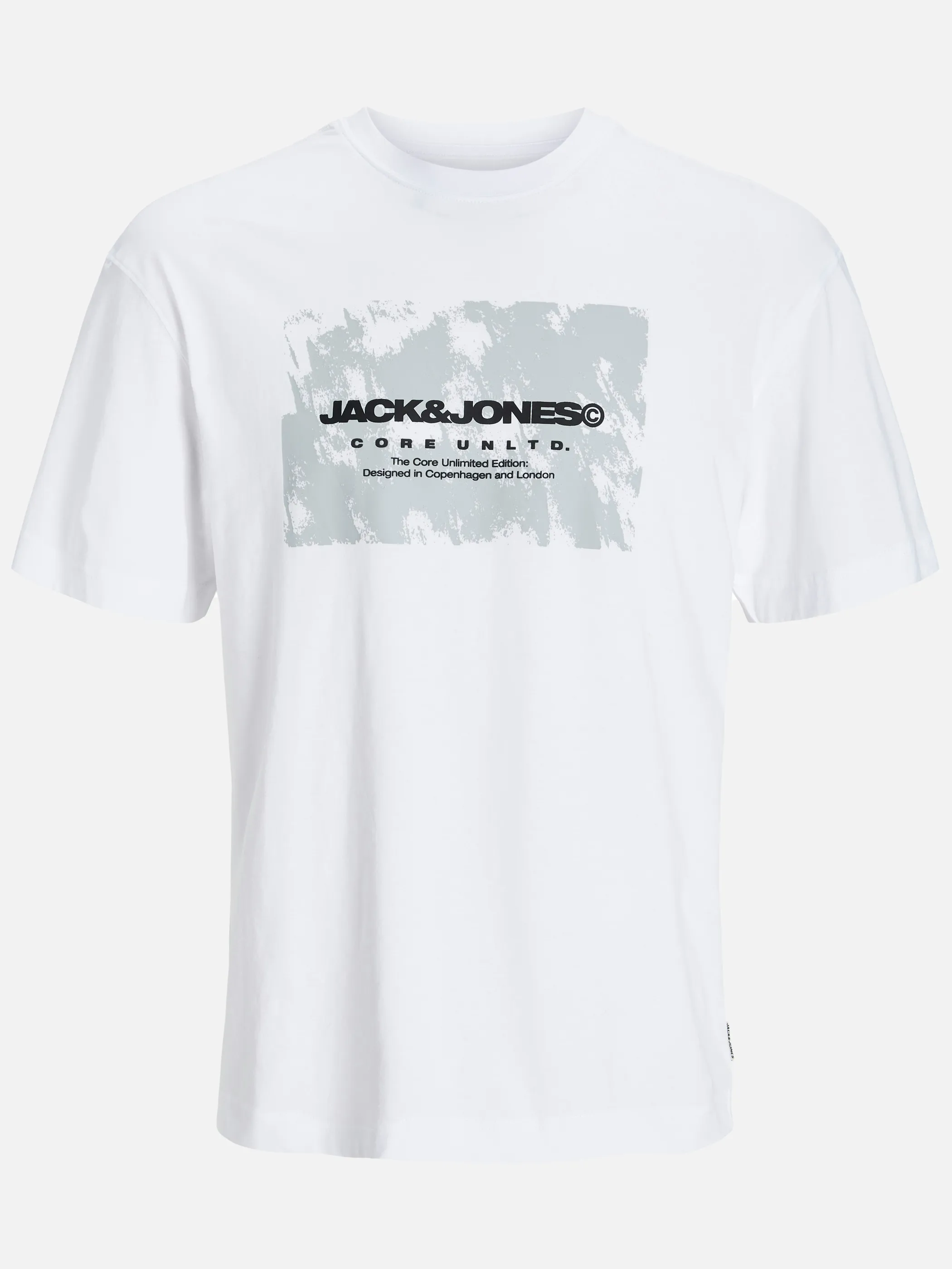 Jack Jones 12264029 JCOAERO FRONT PRINT T Weiß 901504 178074 1