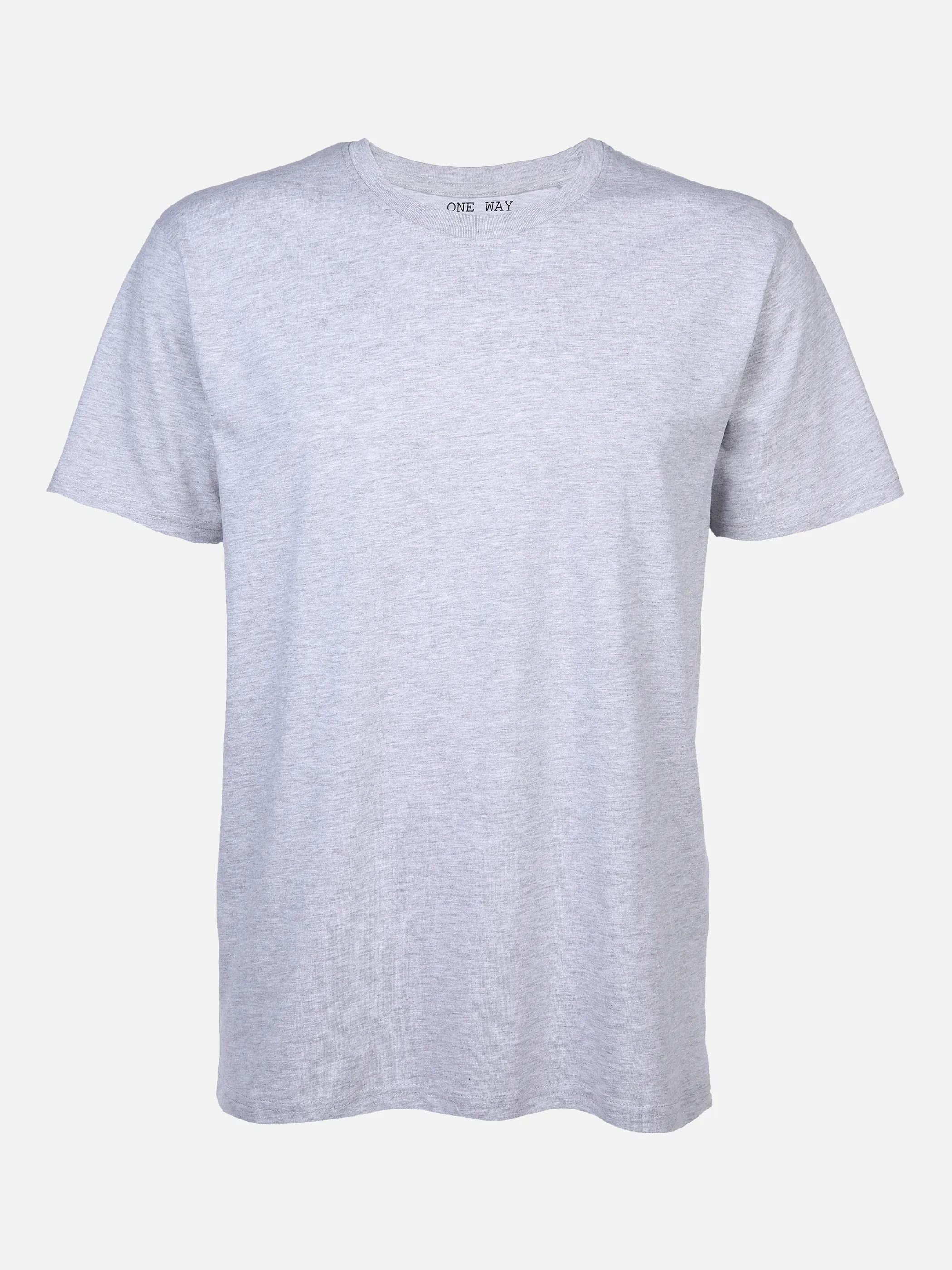 Herren Basic T-Shirt | L´GREY MEL | noSize | 783664-lgreymel