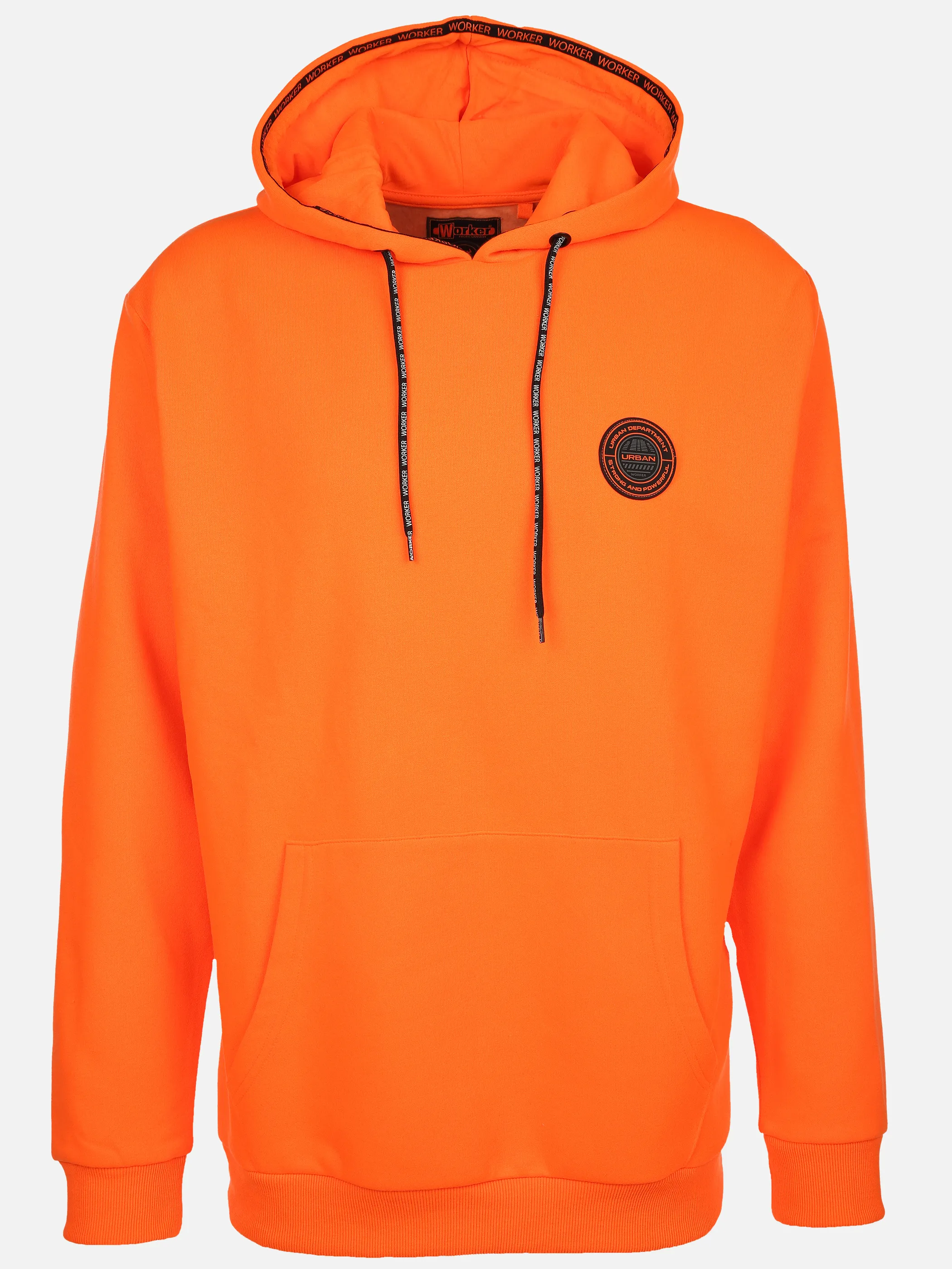 Worker He. Kapuzensweatshirt Orange 898408 NEON ORANG 1