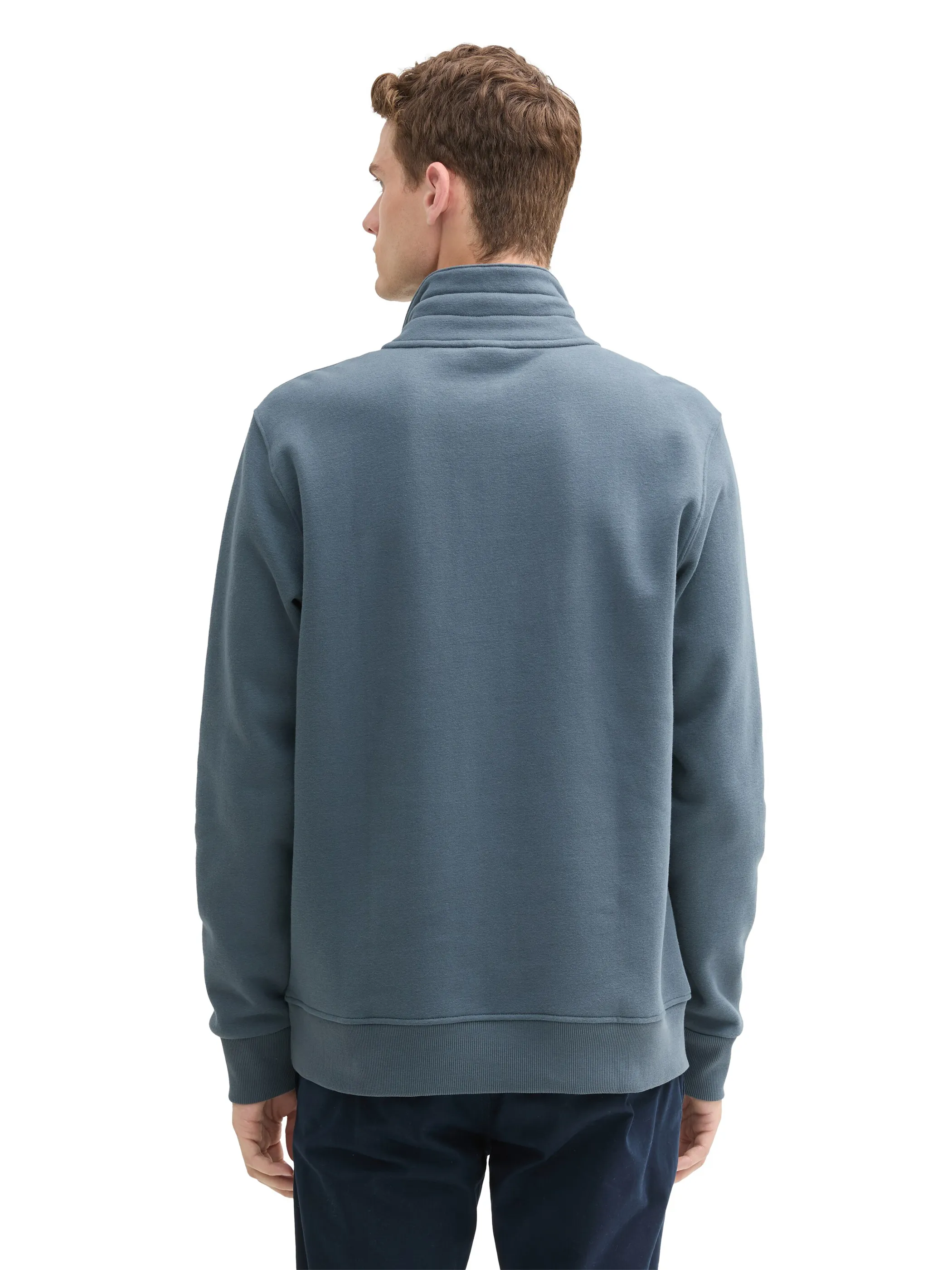 Tom Tailor 1044001 detailed sweat troyer Blau 903290 27604 2