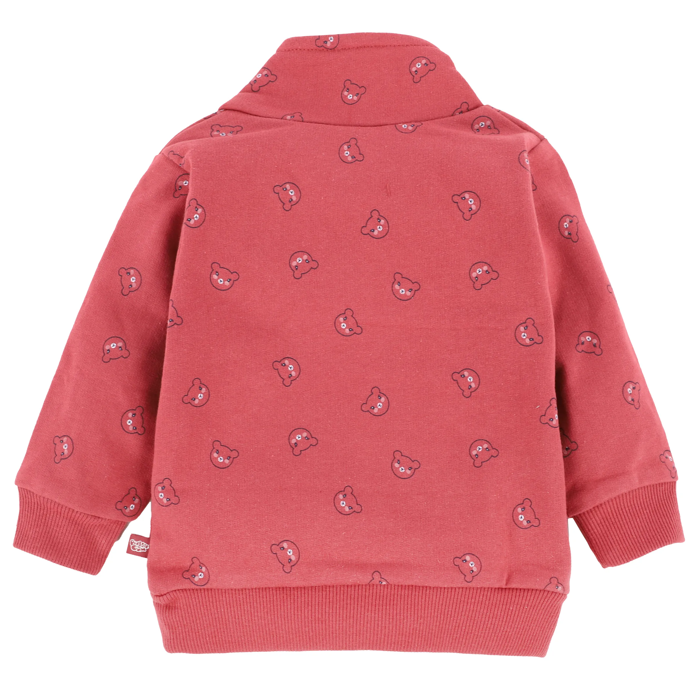 Bubble Gum BM Sweatshirt mit Schalkragen in bordeaux und Rot 884948 BORDEAUX 4