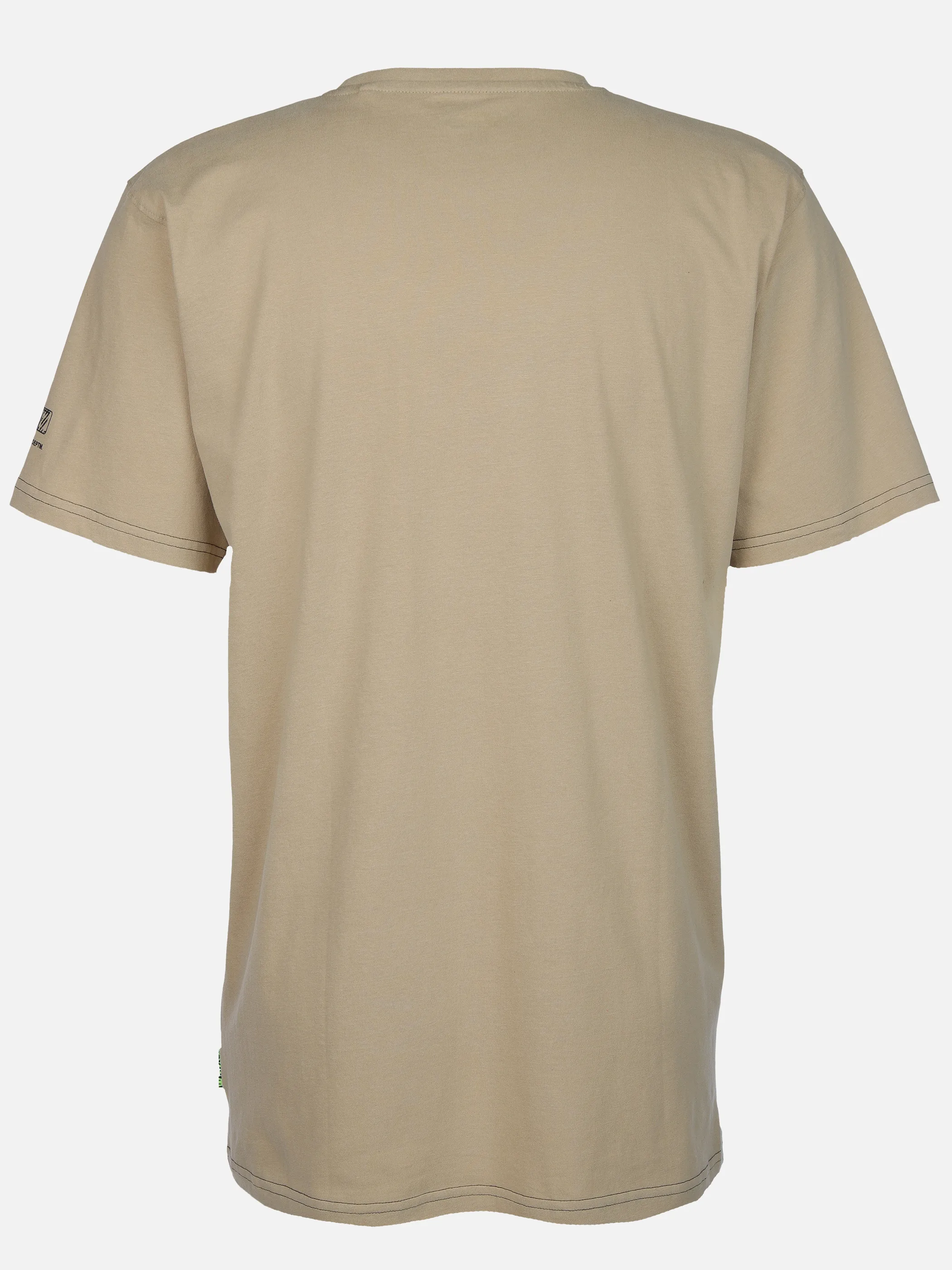 Worker He. T-Shirt 1/2 Arm Sprüche Beige 907751 SAND 2