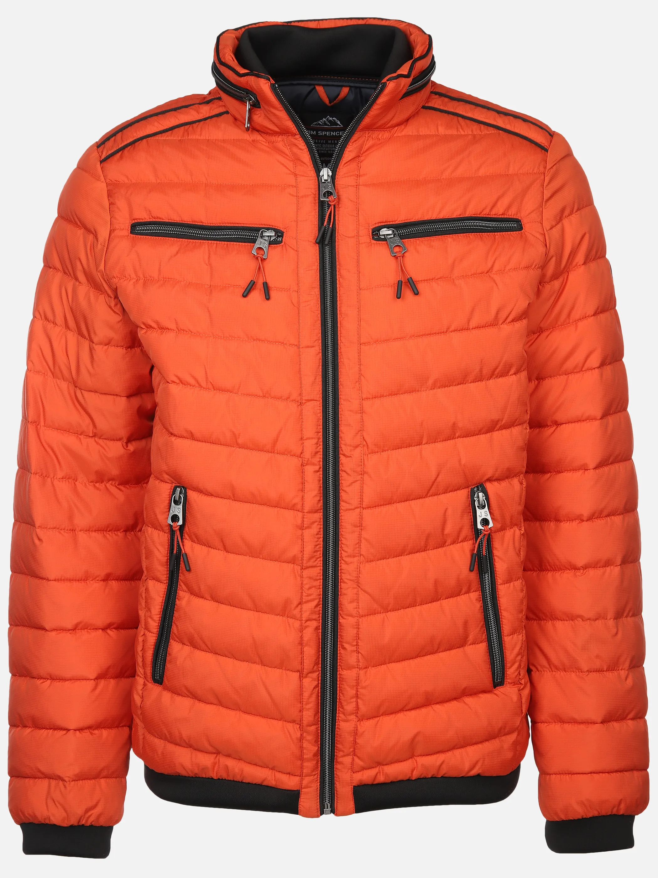 Jim Spencer He. Steppblouson melange scuba Orange 878837 ORANGE 1