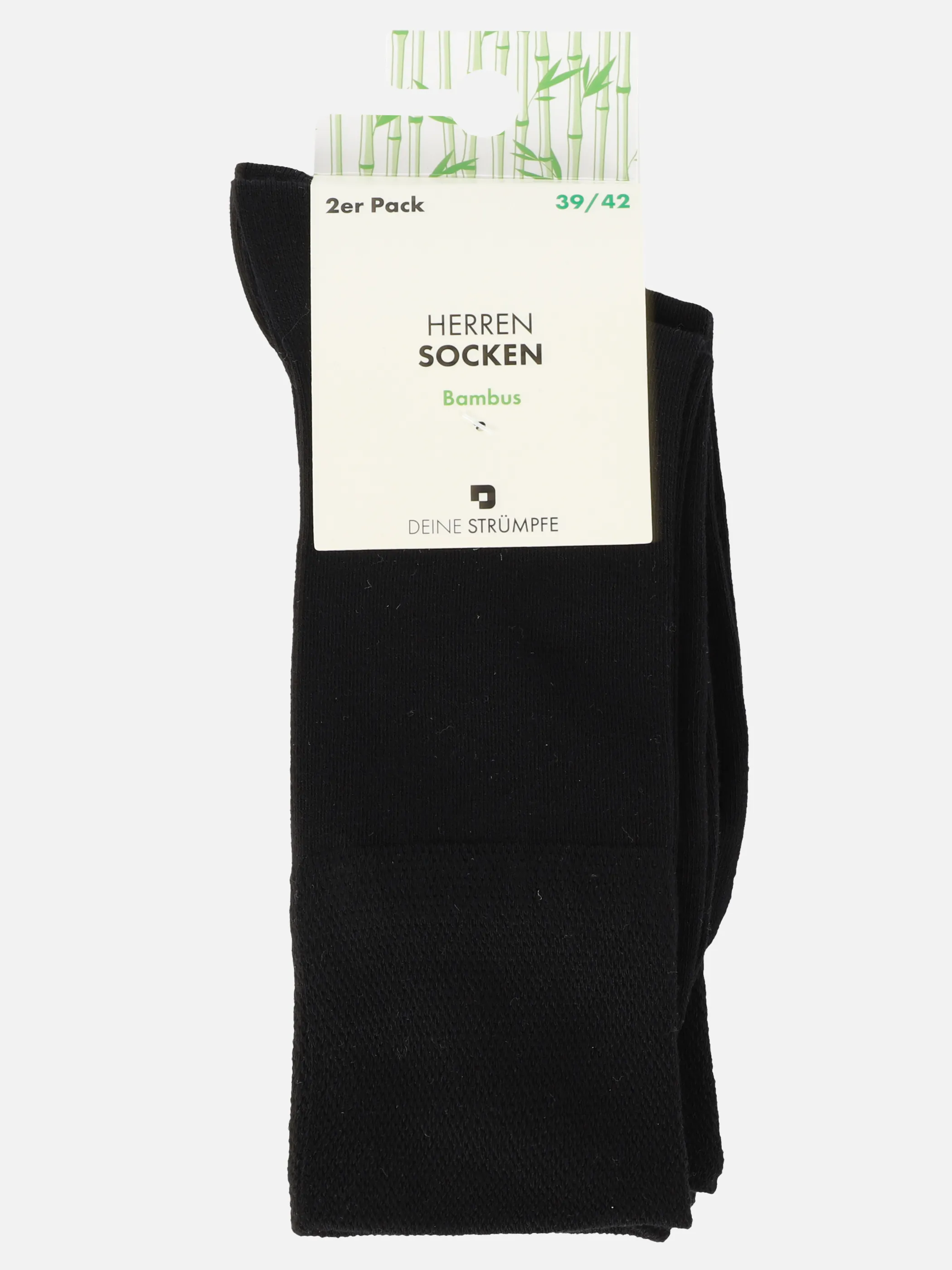 He. Bambusssocken 2er Pack Schwarz 900261 SCHWARZ 3