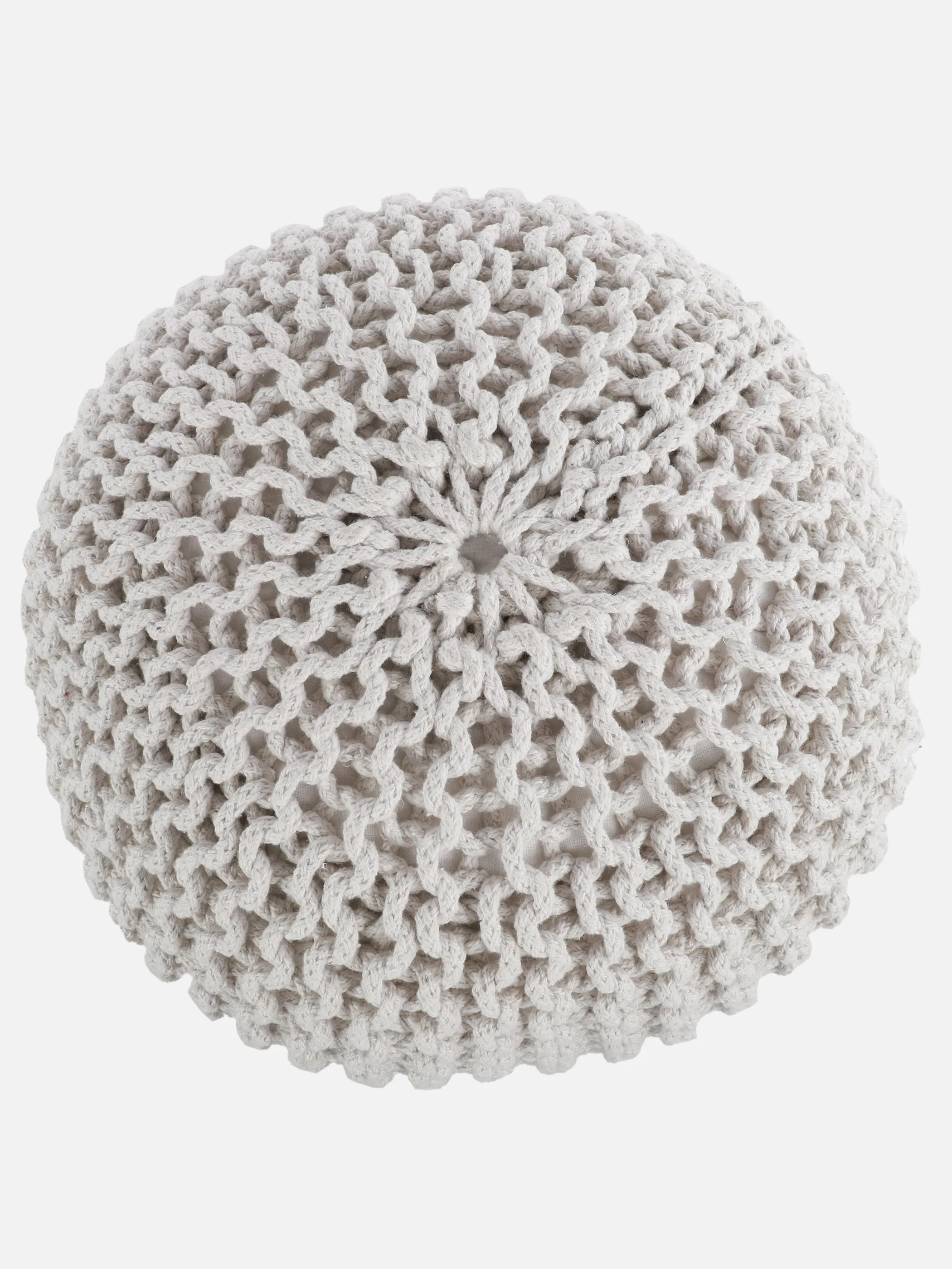 Dream House Pouf Sitzkissen 50x50 Weiß 910108 OFFWHITE 2