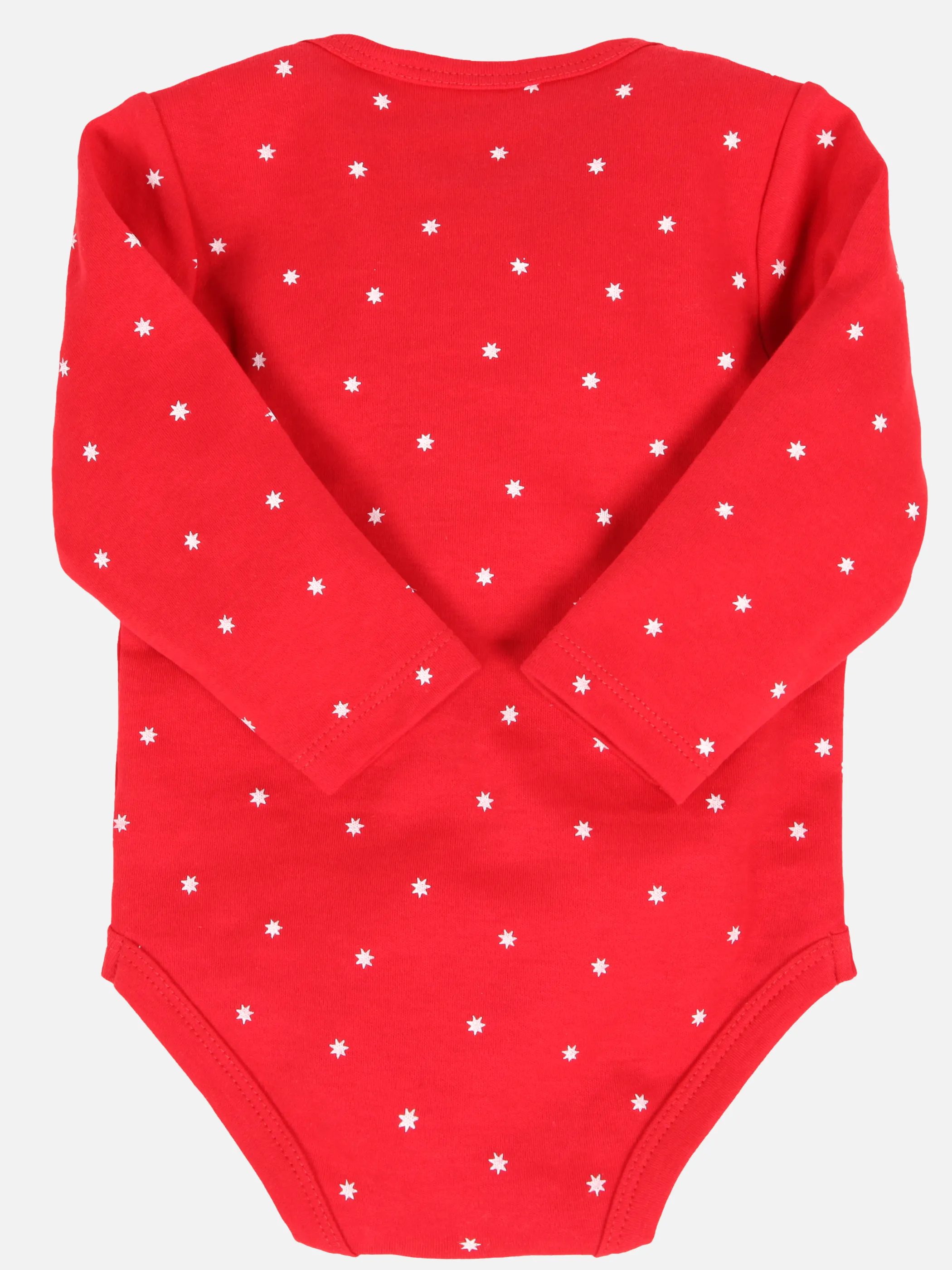 Bubble Gum Baby Weihnachtsbody mit Lebkuchenmotiv in rot Rot 901369 ROT 2