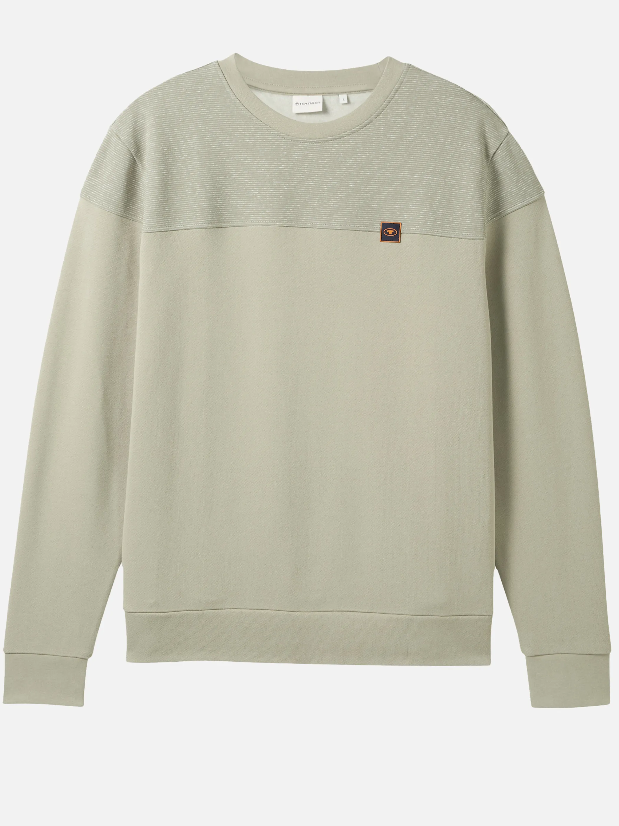 Tom Tailor 1044040 detailed crewneck Grün 903297 15615 1