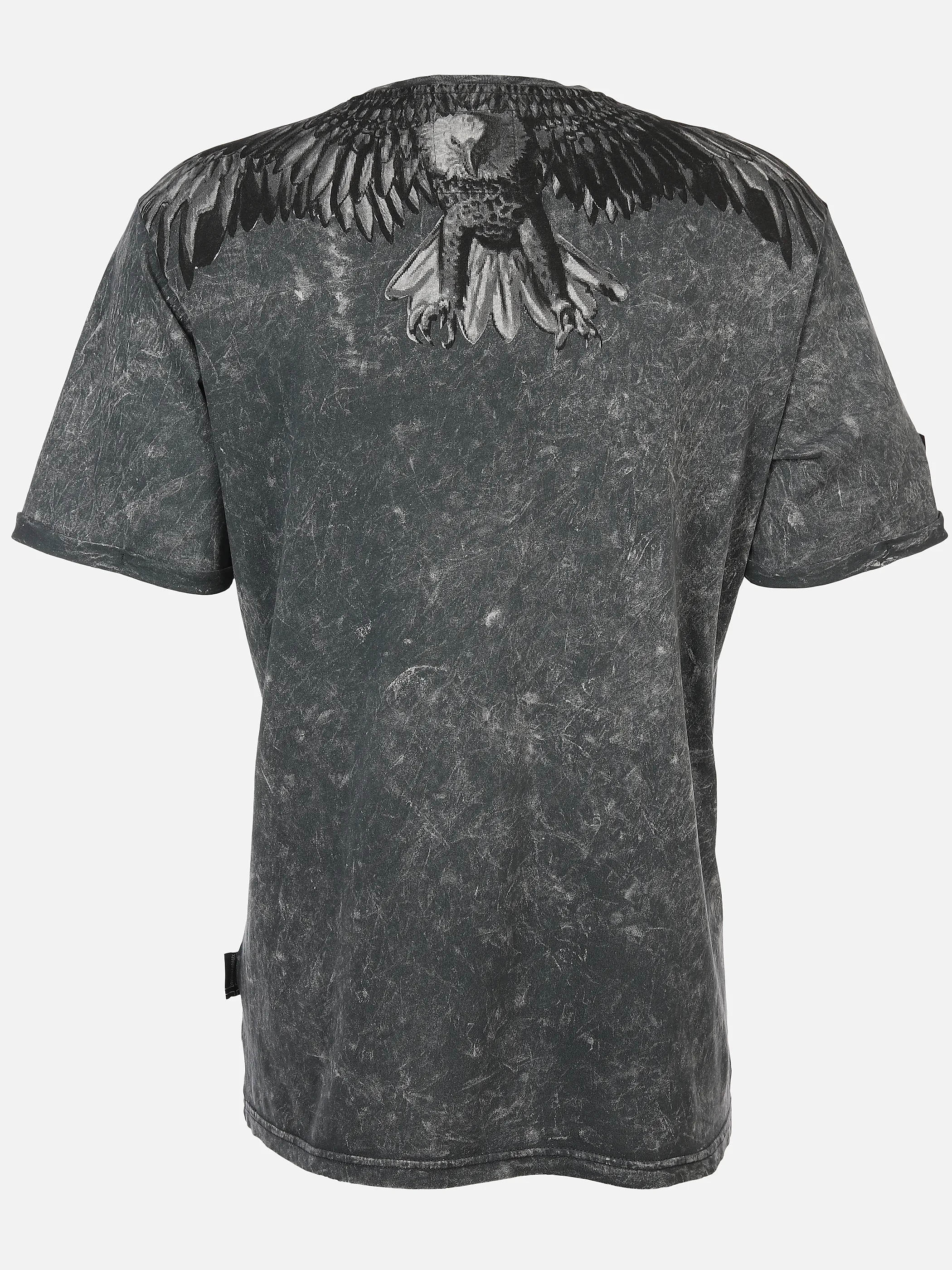 Southern Territory He. T-Shirt 1/2 Arm eagle acid Schulterdruck Grau 898496 GREY 2