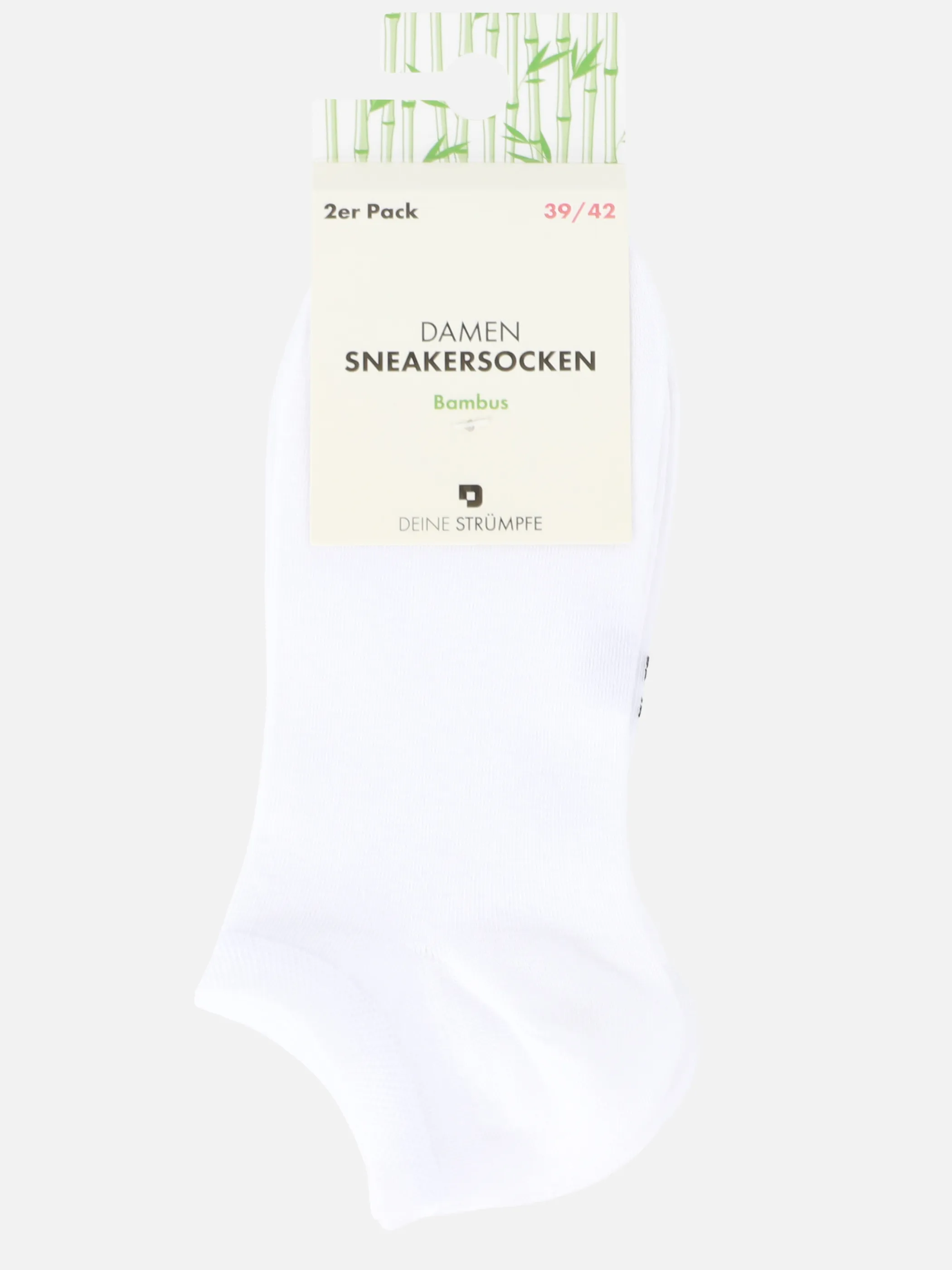 Da. Bambussneakersocken 2er Pa Weiß 900263 WEIß 3