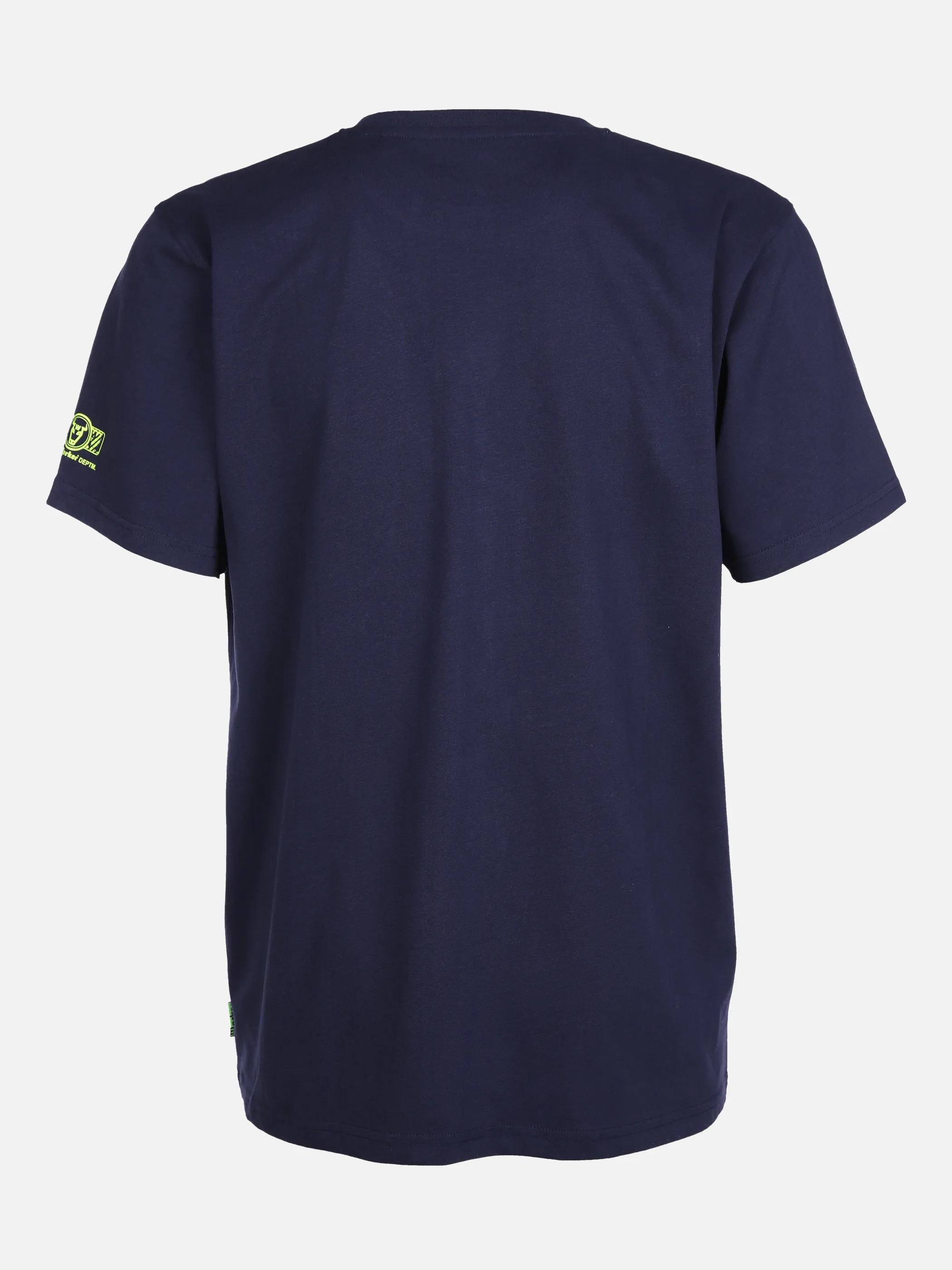 Worker He. T-Shirt 1/2 Arm Sprüche Blau 861655 NAVY 2