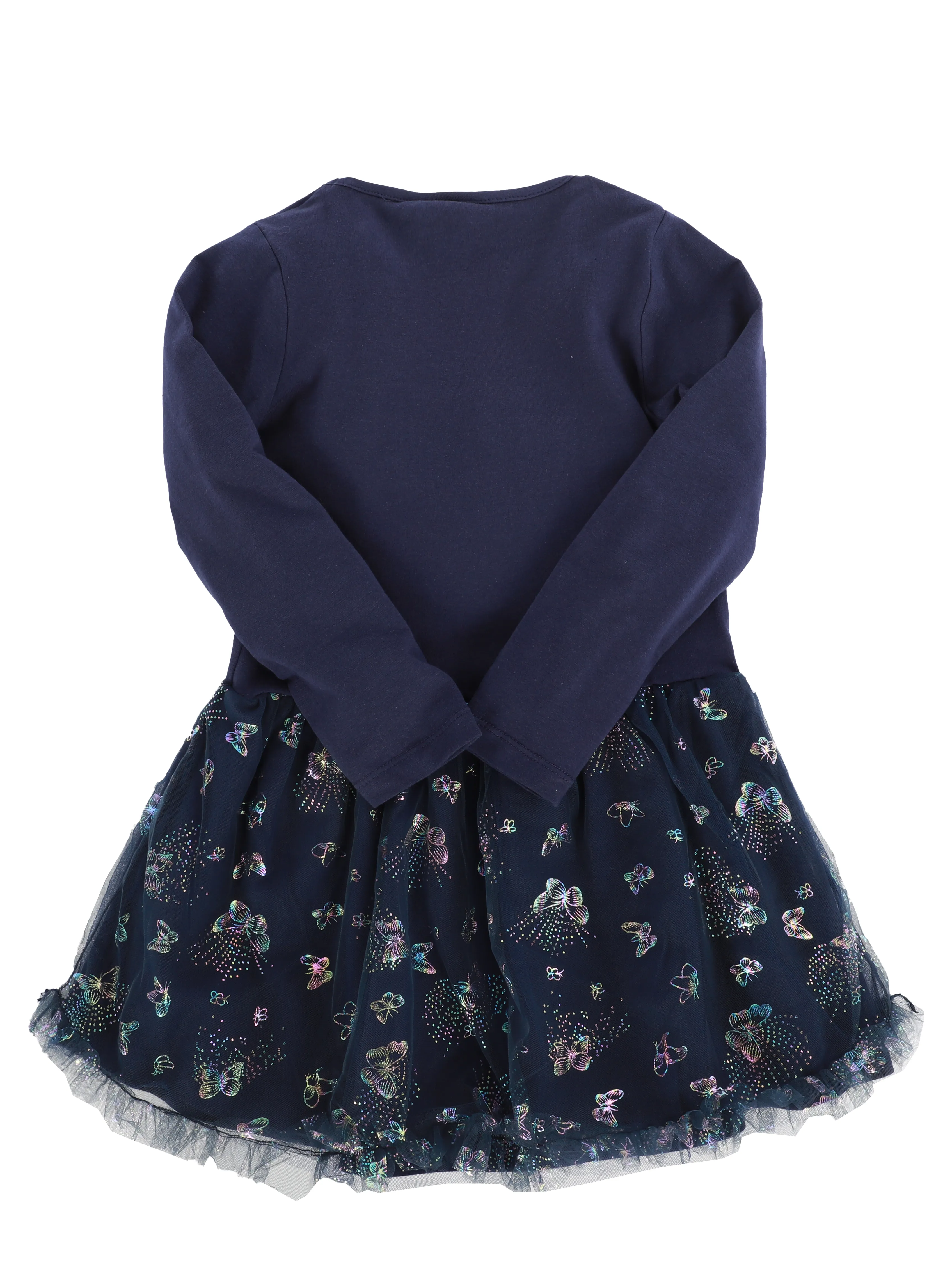 Stop + Go KM Tüllkleid langarm mit Ballerina in navy Marine 898890 NAVY 2