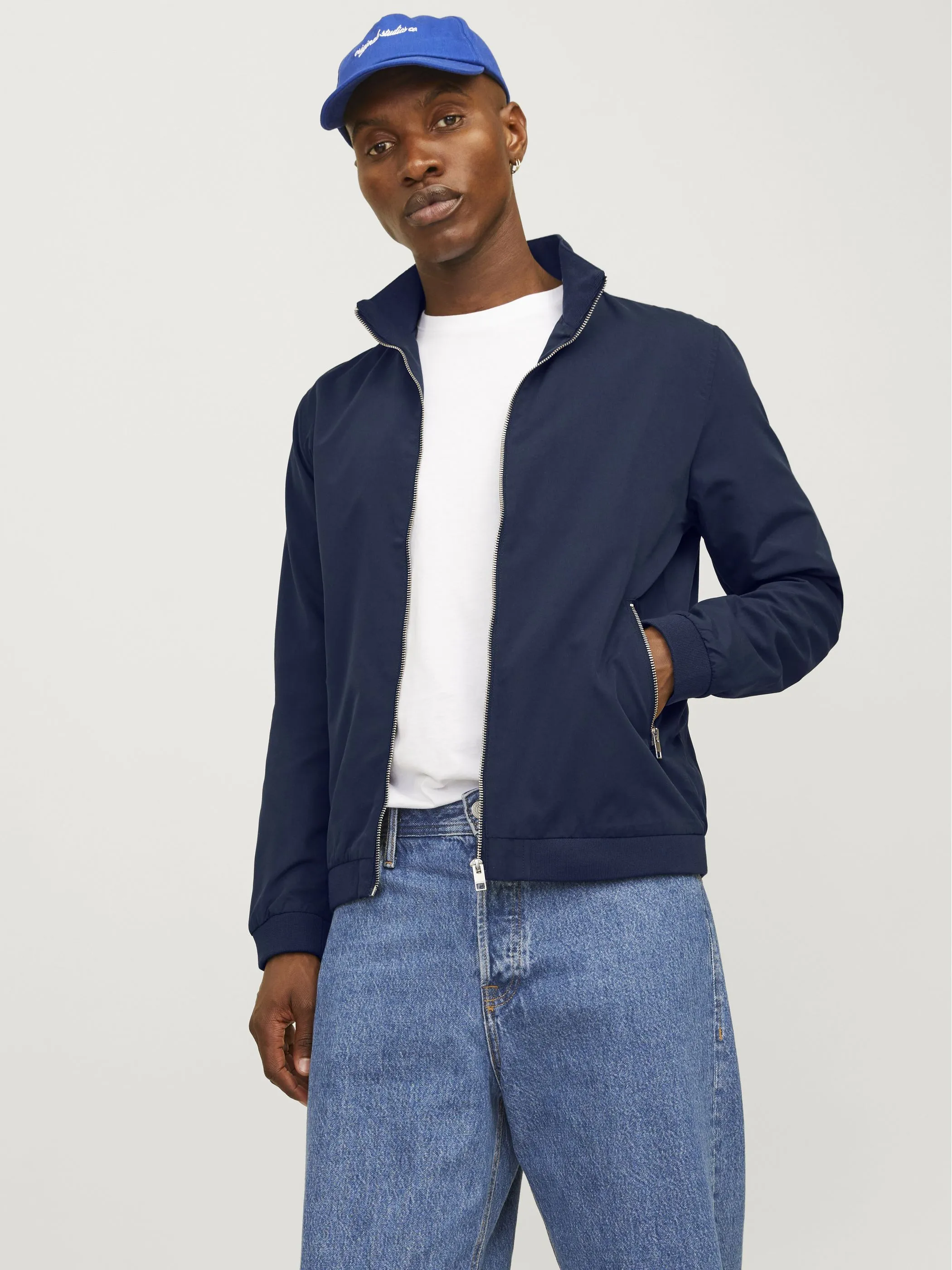 Jack Jones 12204277 JJERUSH HARRINGTON BO Blau 872235 175876 5