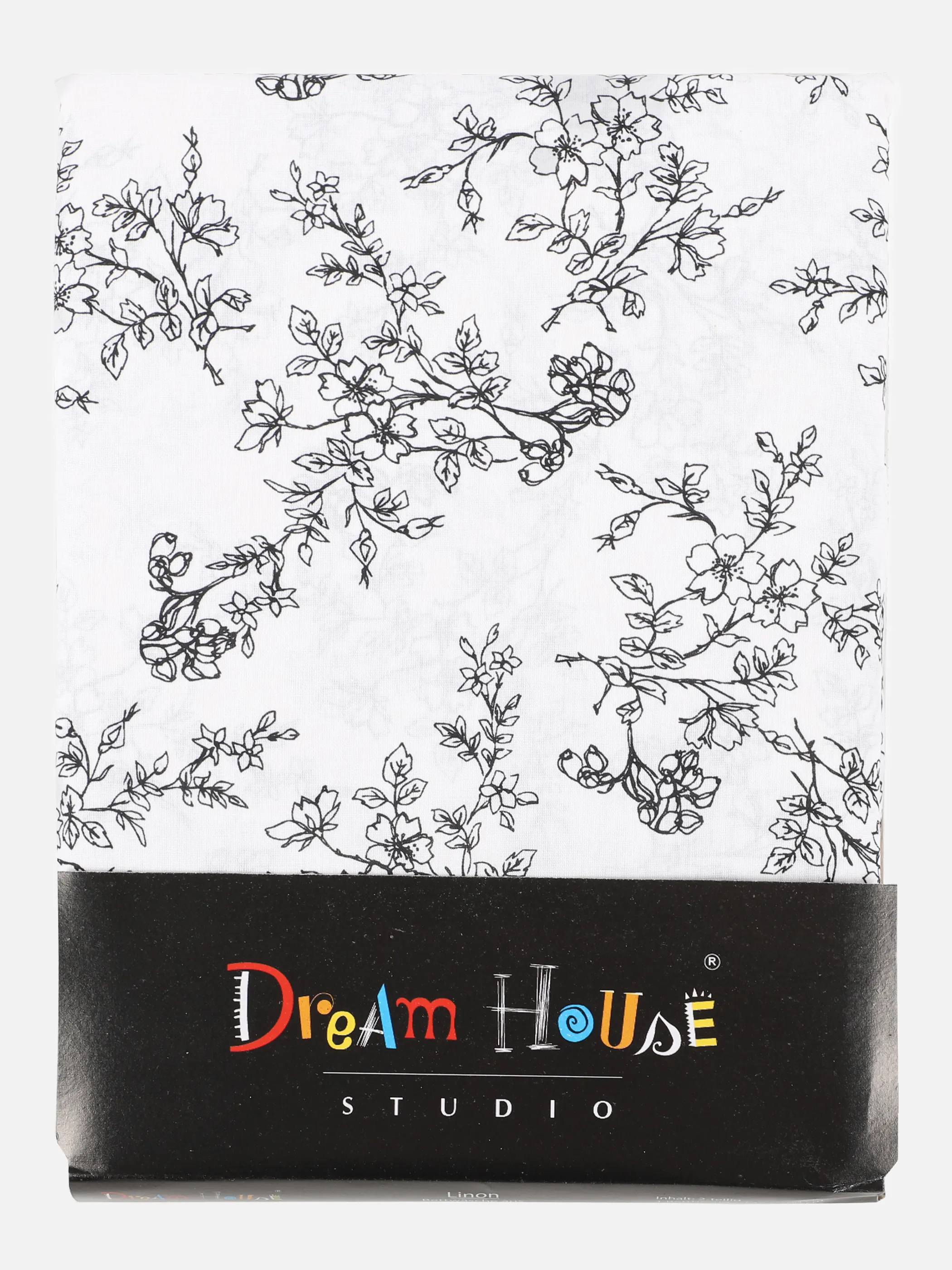 Dream House Bettwäsche 155x220 Petit Fleur Weiß 878761 WEIß/GRAU 2